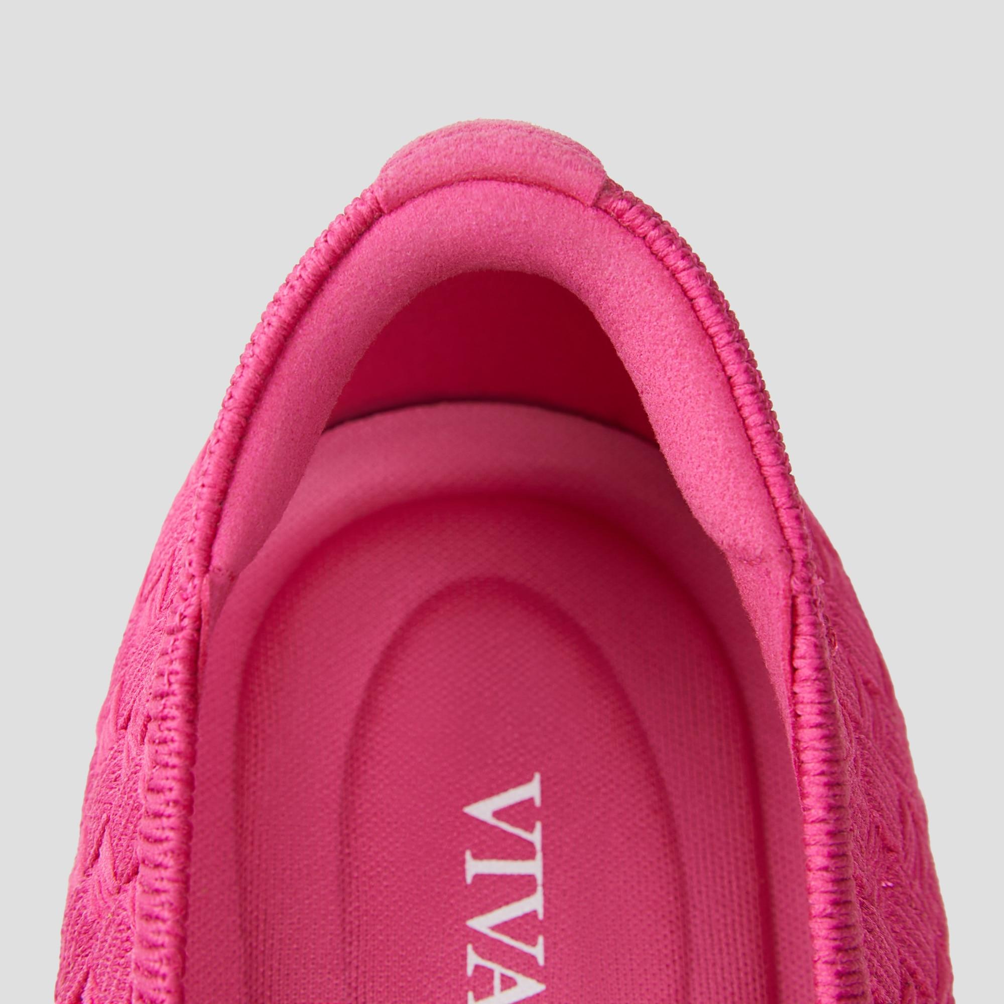 Square-Toe Bow Ballerina Flats (Margaret) Product Image