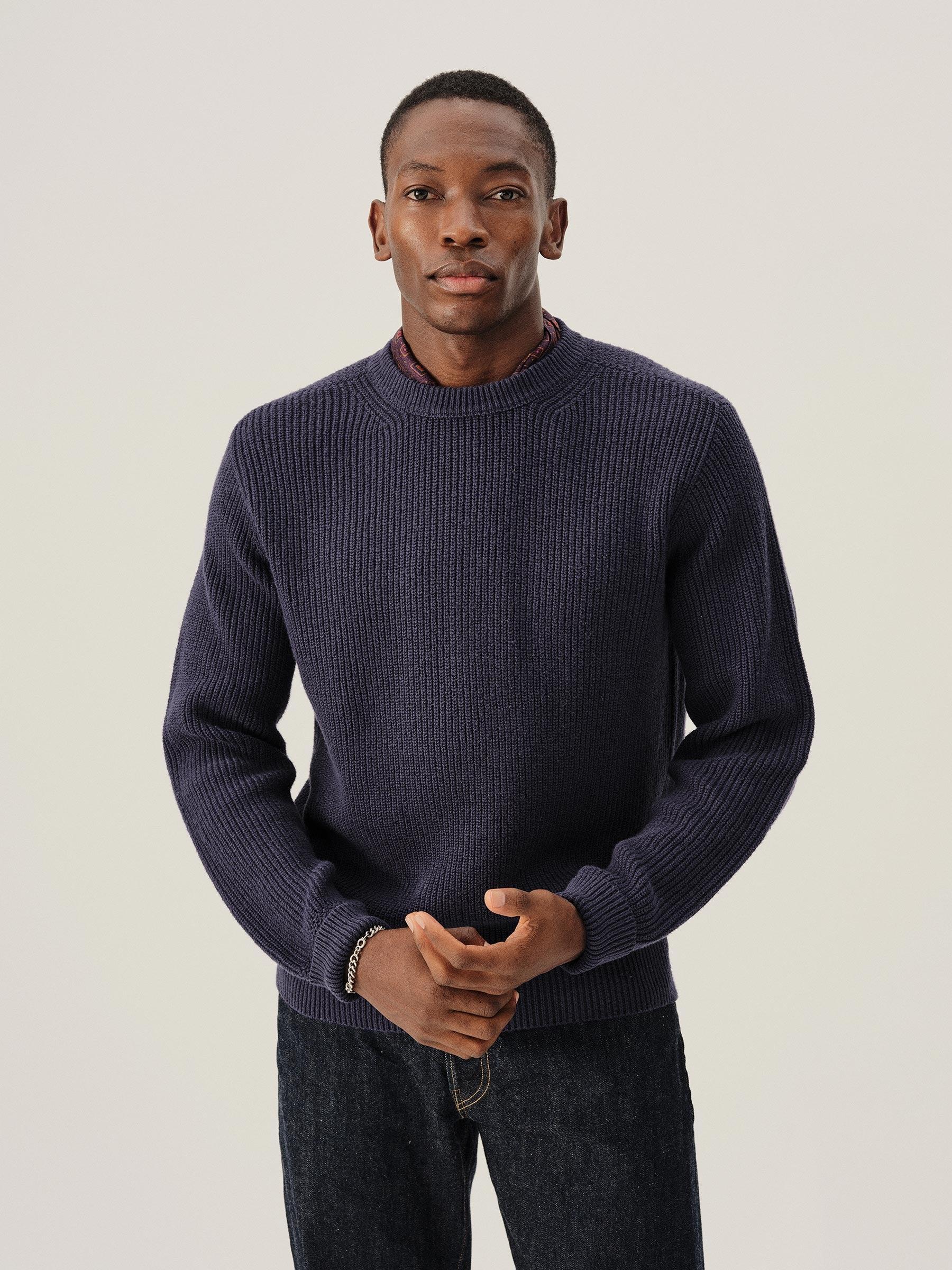 India Ink Seafarer Cotton Rib Crew Product Image