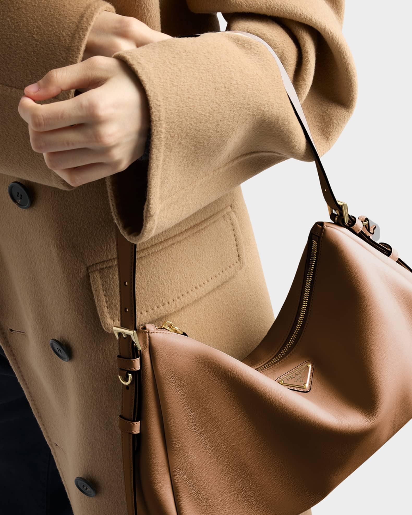 Aimee Large Calfskin Leather Shoulder Bag Product Image