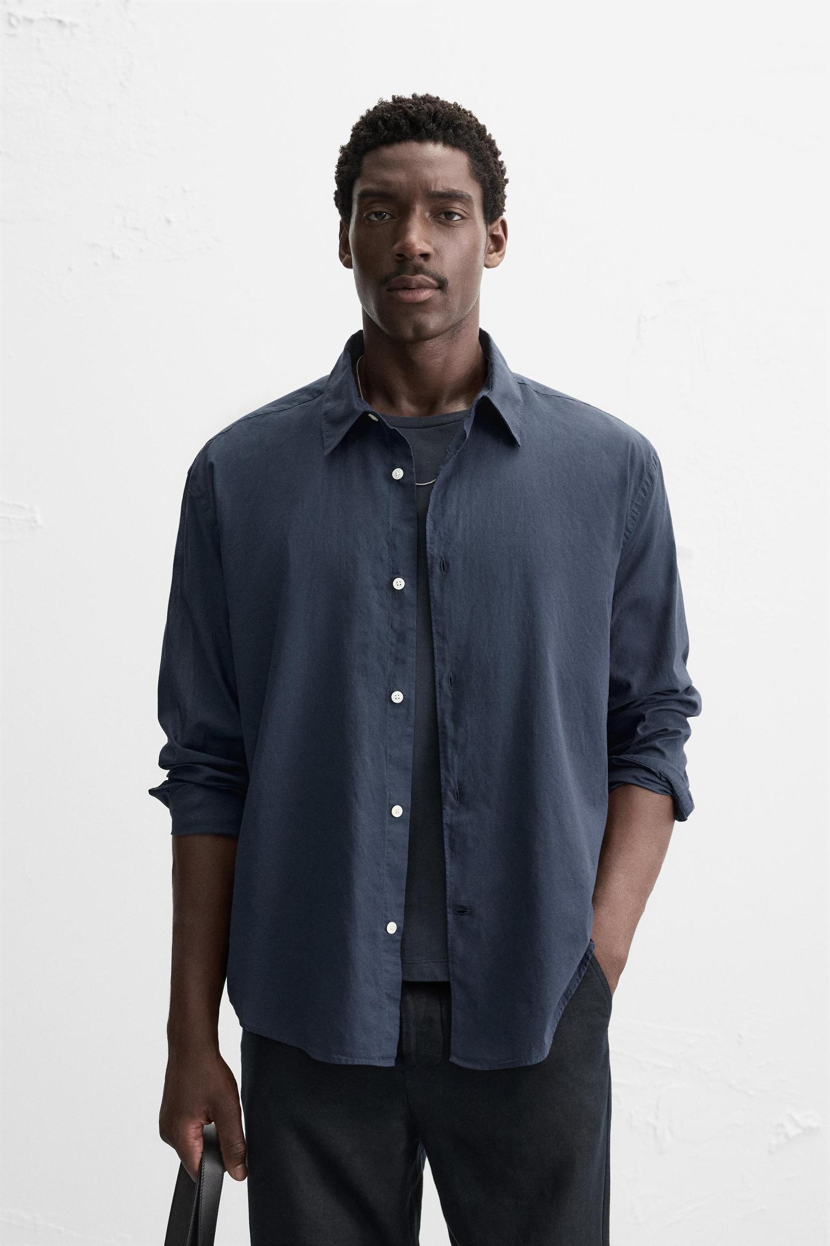 COTTON VOILE SHIRT Product Image