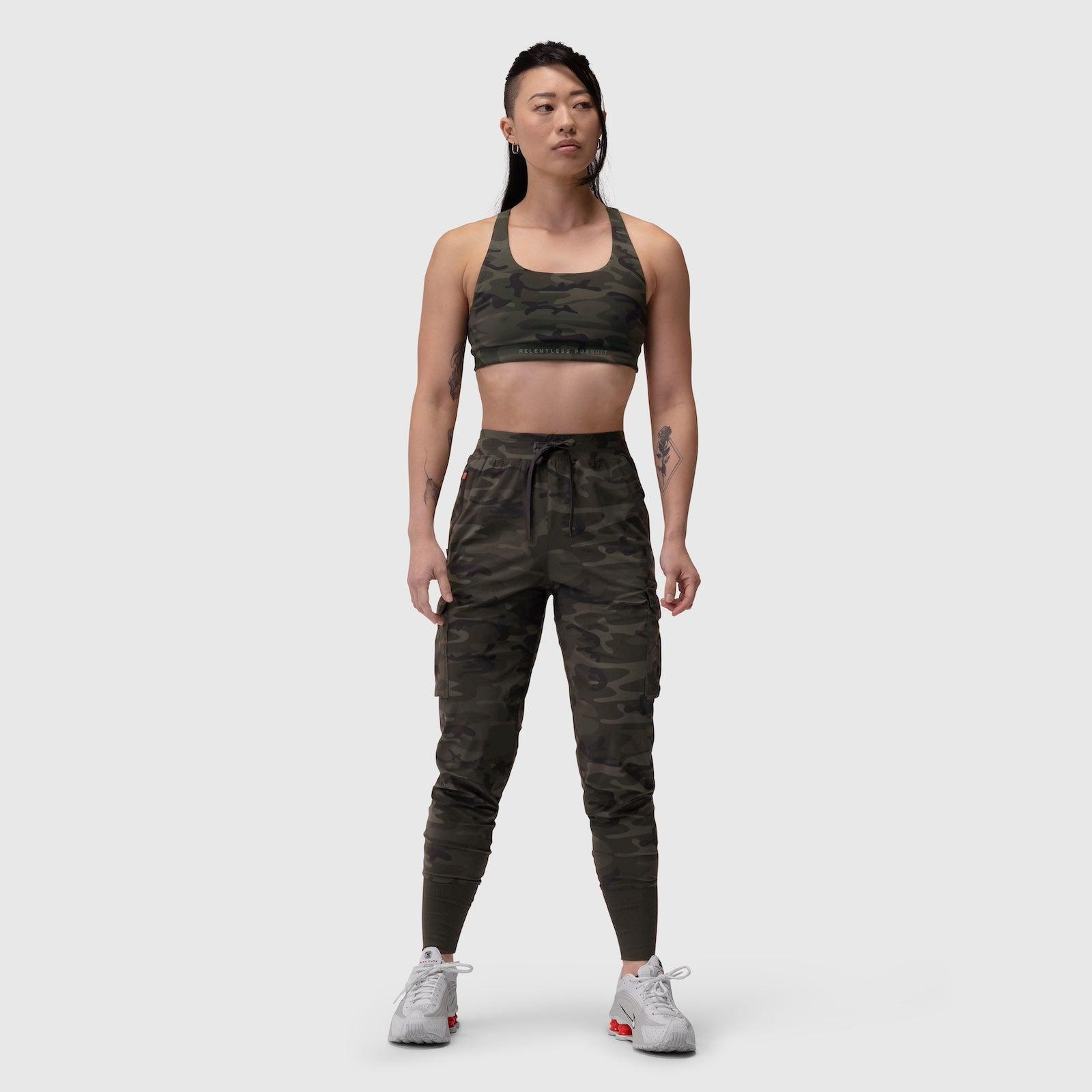 W032. Tetra-Lite® Cargo High Rib Jogger - Dark Camo Product Image