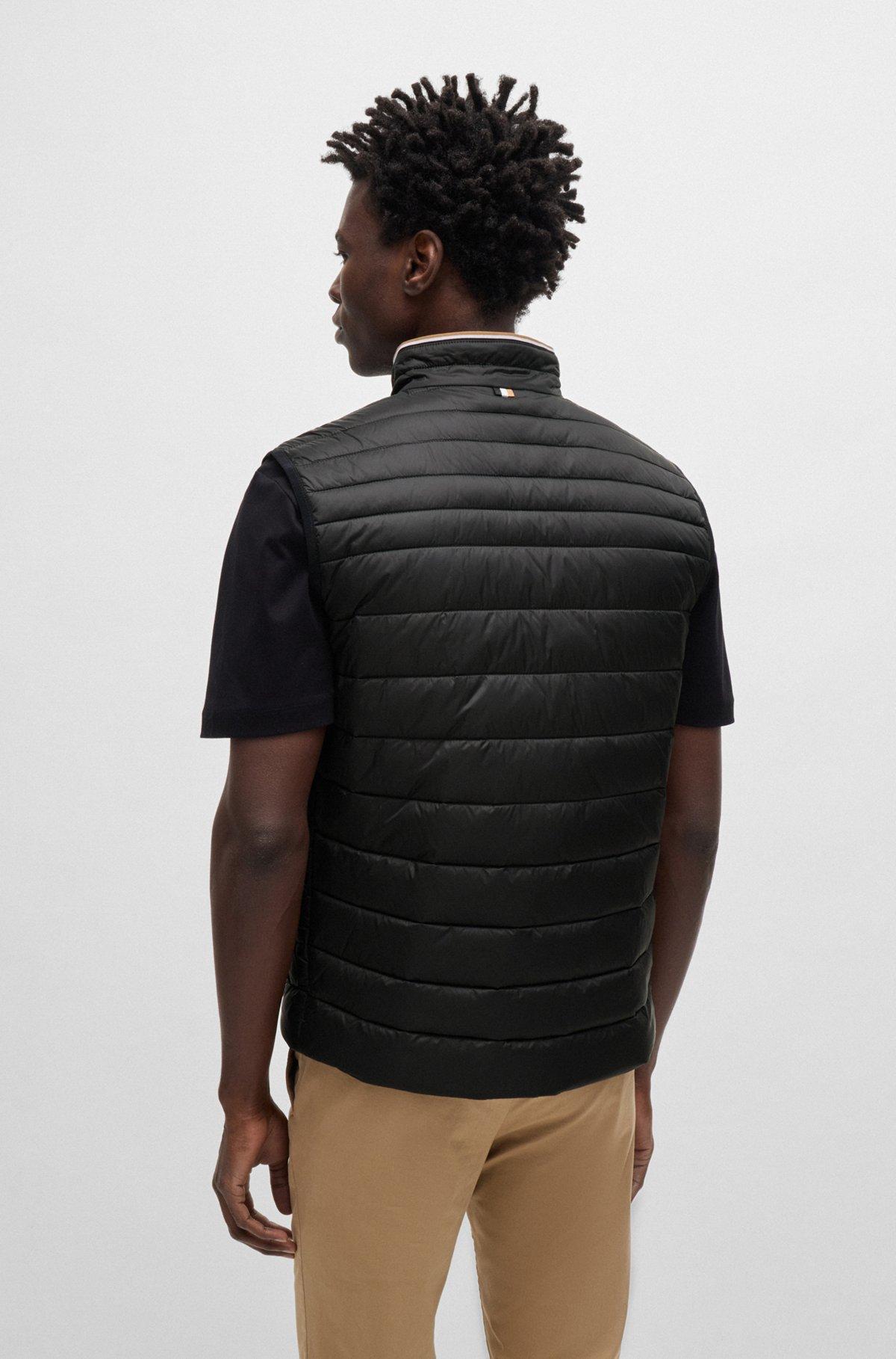 Water-repellent gilet with 3D-logo tape Product Image