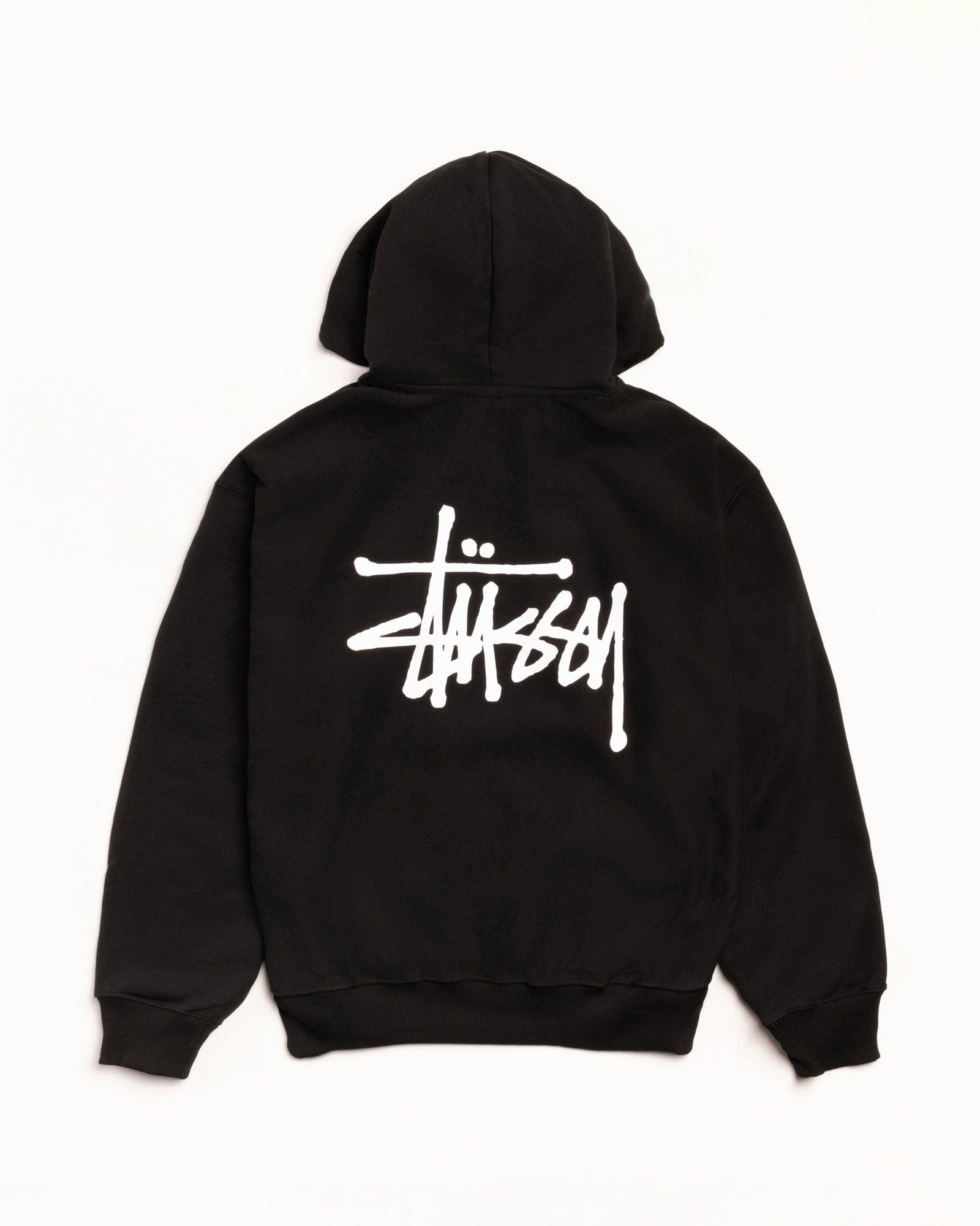 BASIC STÜSSY ZIP HOODIE Male Product Image