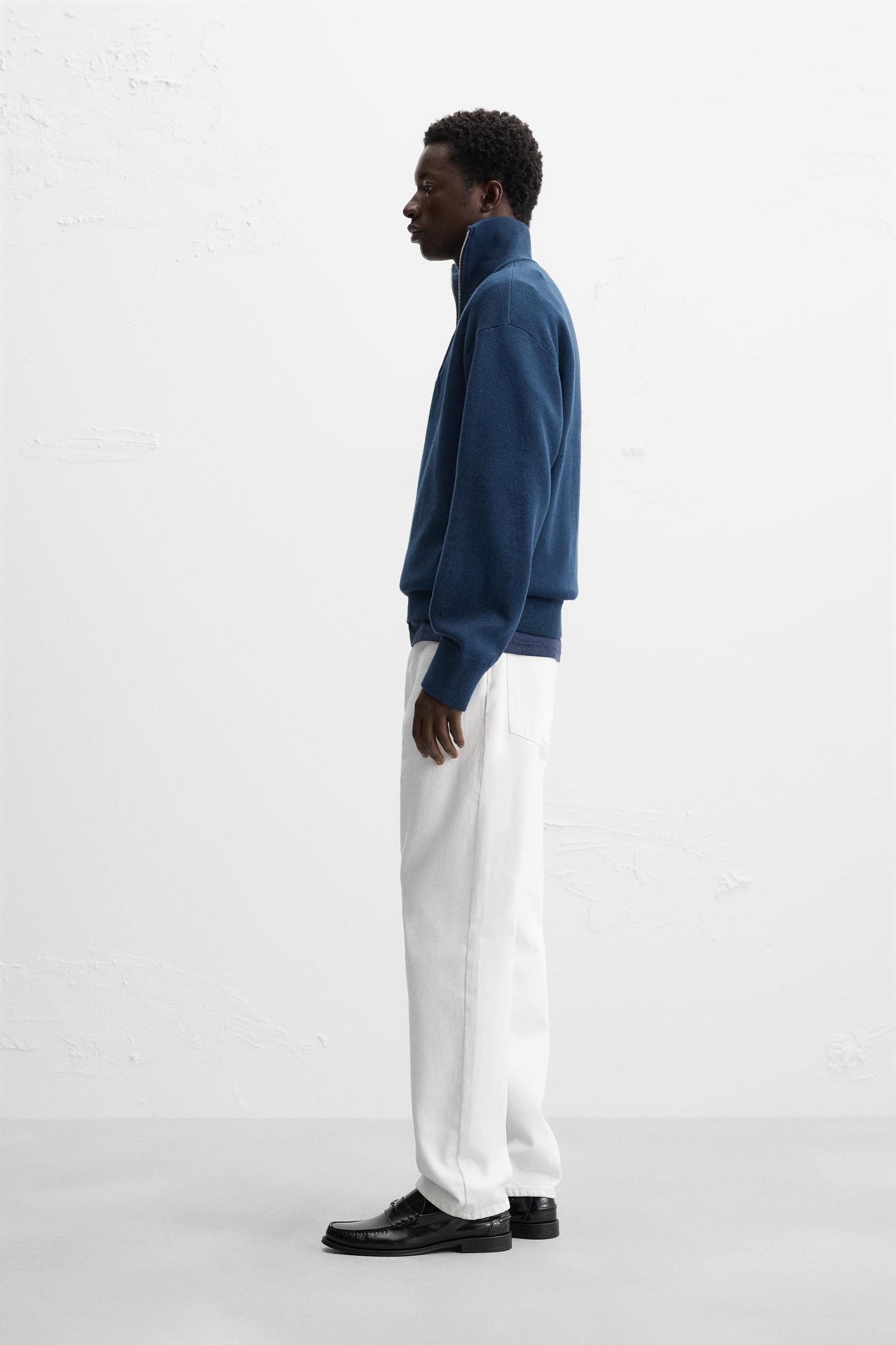 QUARTER ZIP SWEATER Product Image