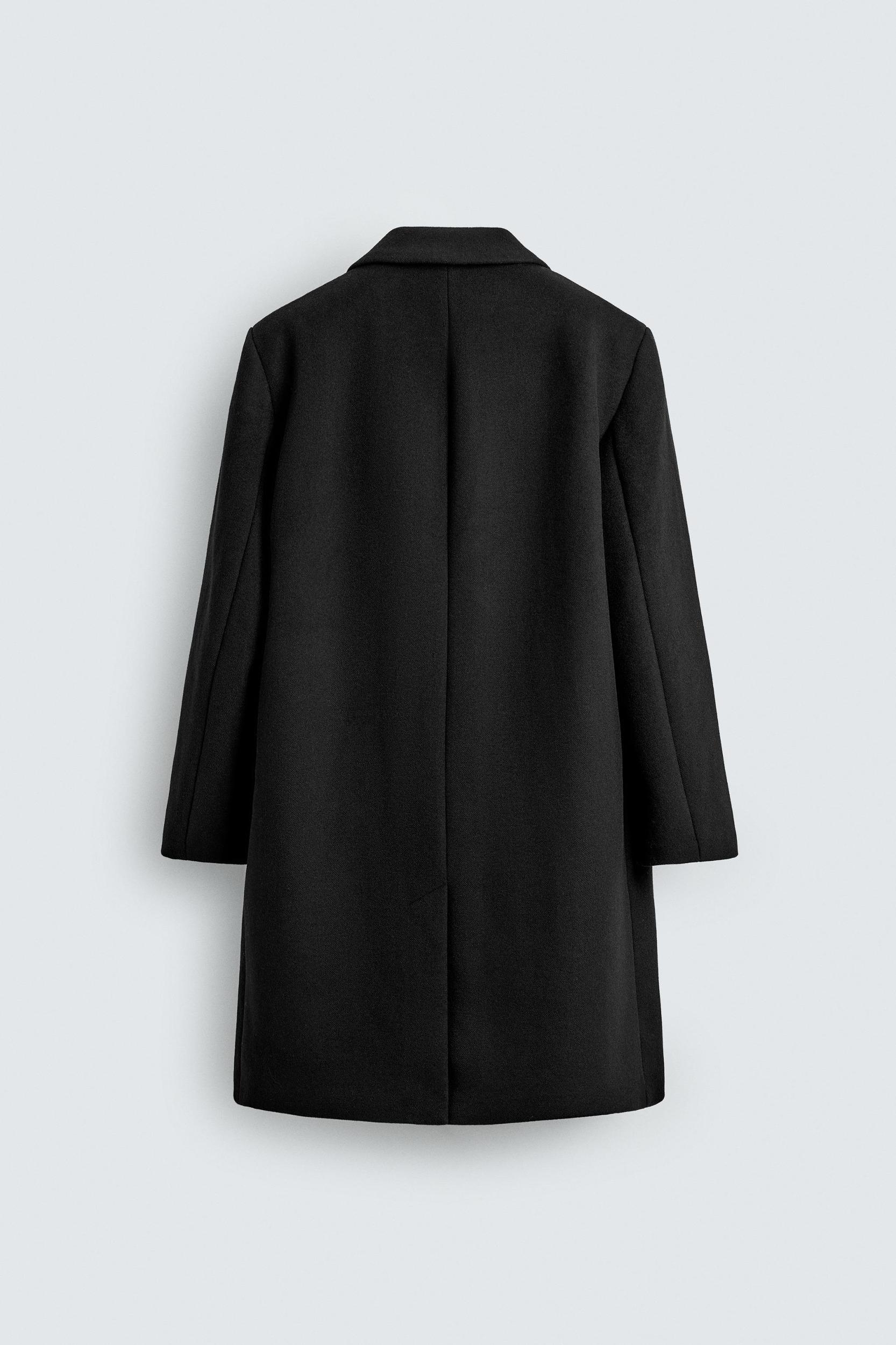 REGULAR FIT WOOL COAT Product Image