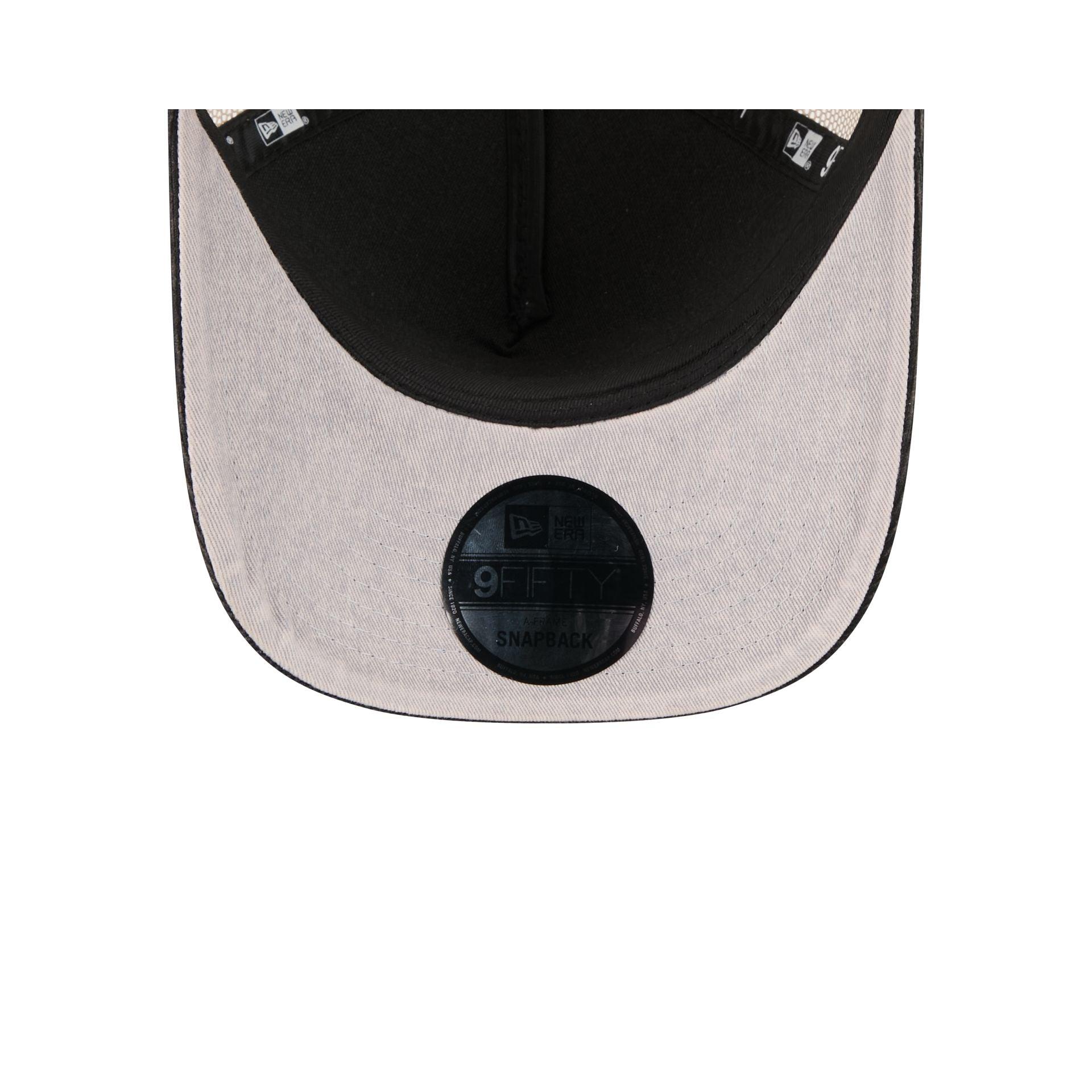 Miami Marlins Vintage Landscape 9FIFTY A-Frame Trucker Hat Male Product Image