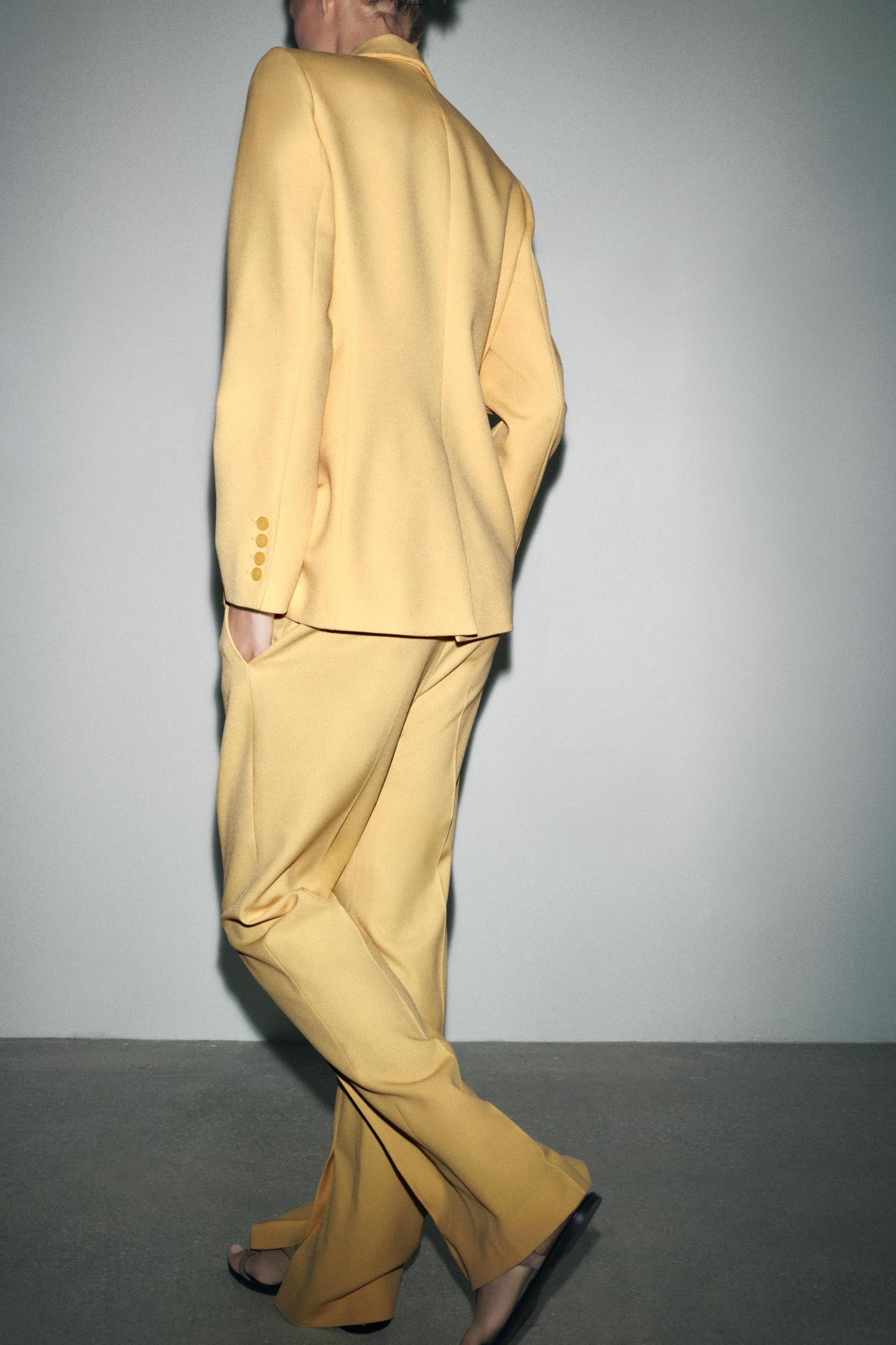 ZW COLLECTION FLARE PANTS WITH SIDE VENTS Product Image