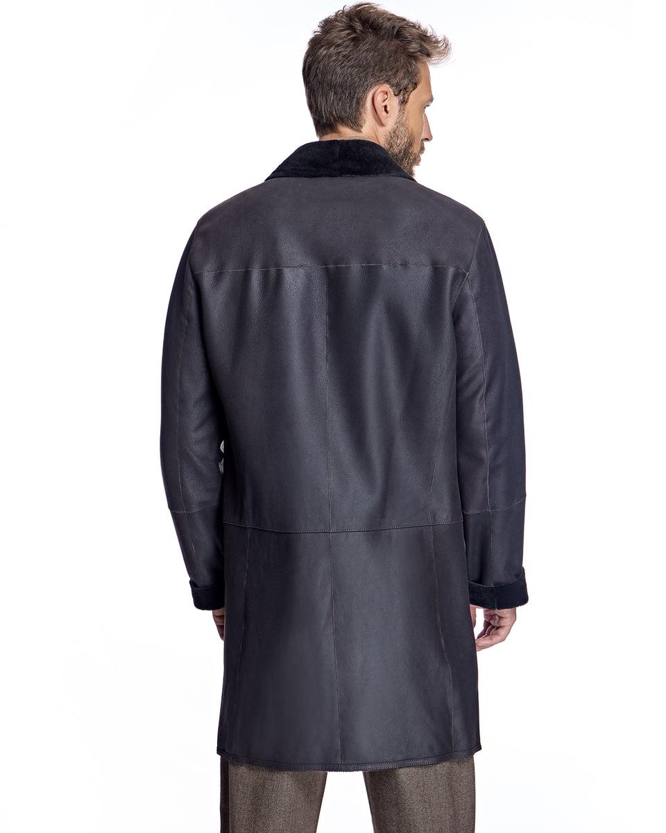 Men's Nappa Shearling Coat Product Image