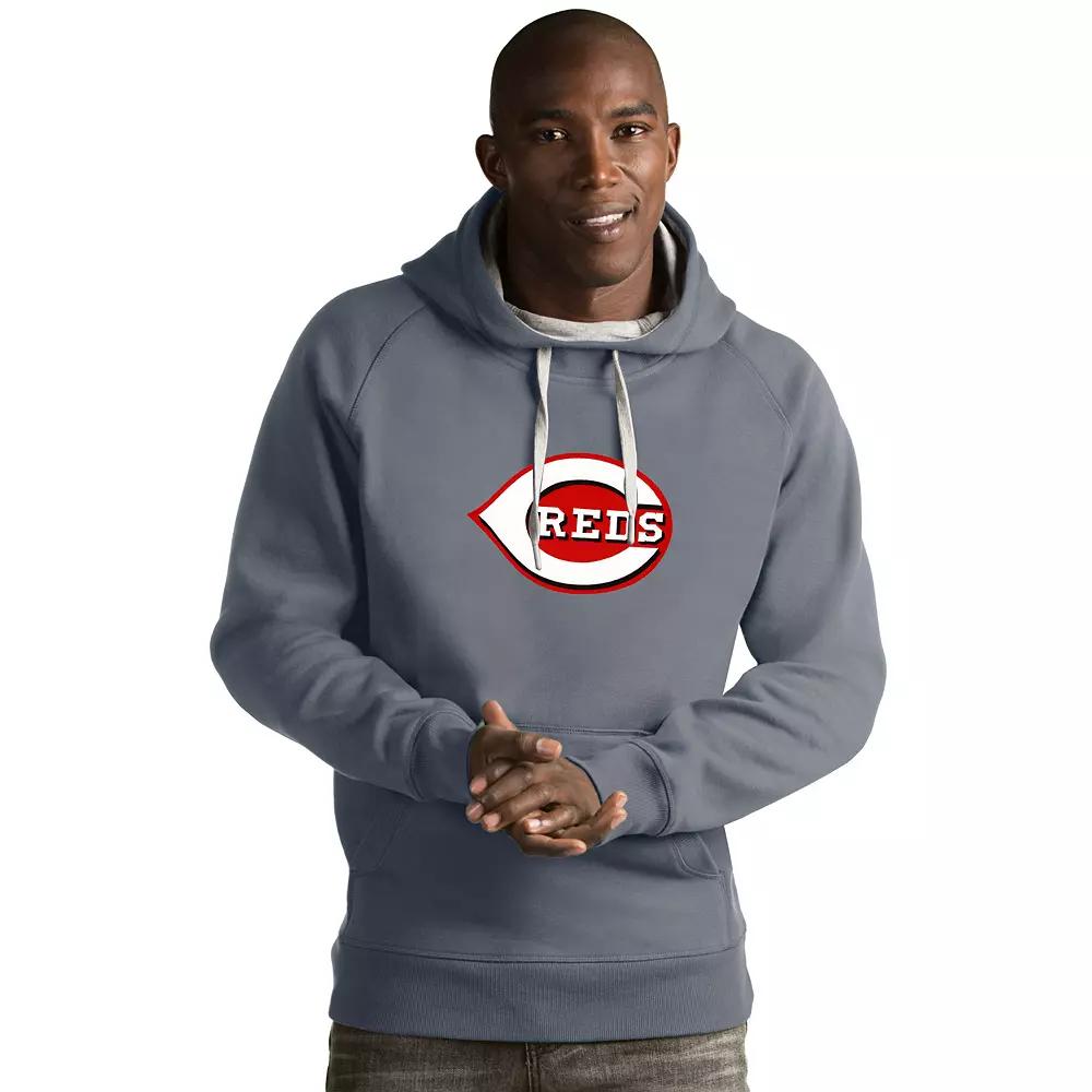 Men's Antigua Cincinnati Reds Victory Logo Hoodie,  Product Image