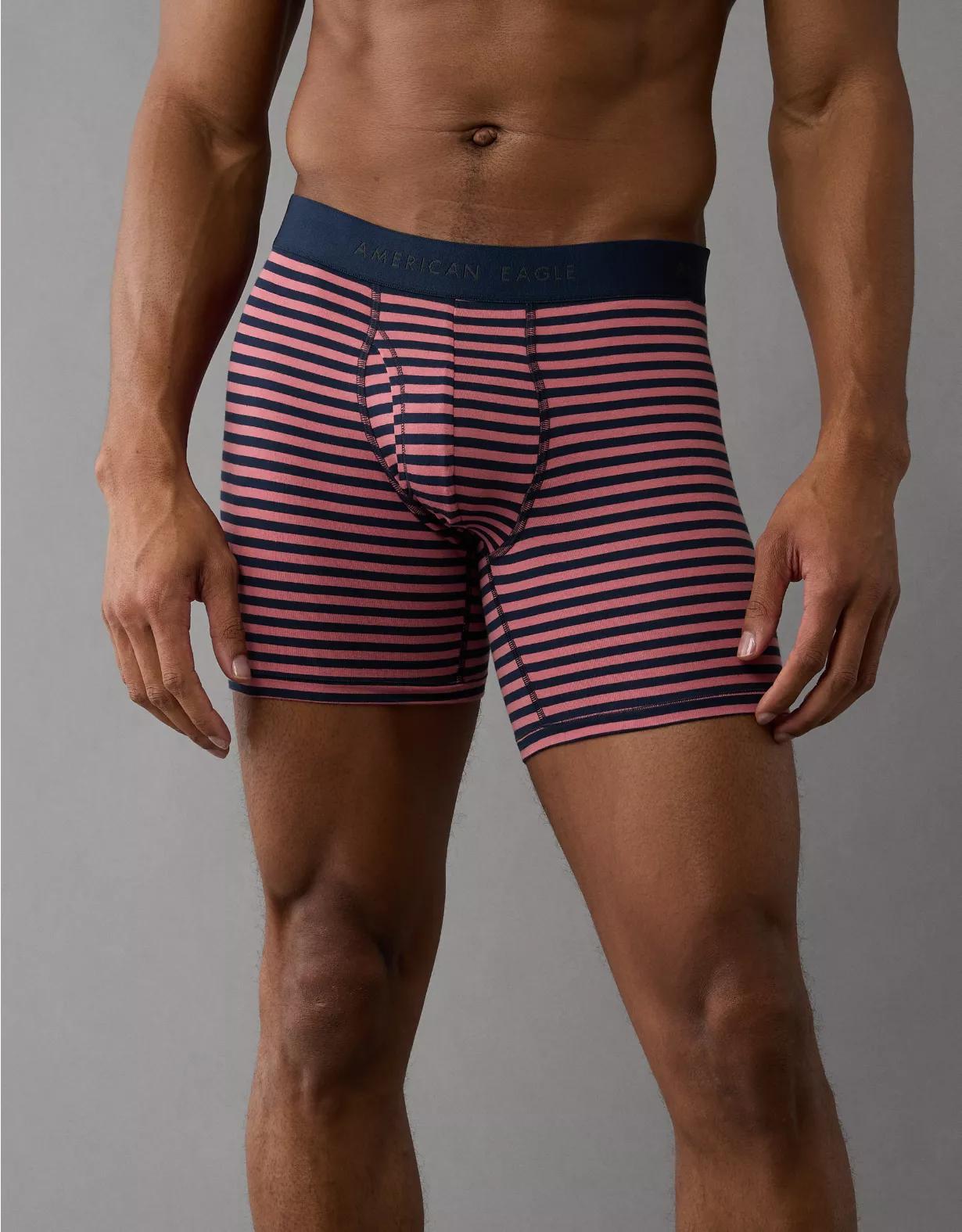 AEO Men's Striped 6" Classic Boxer Brief Product Image