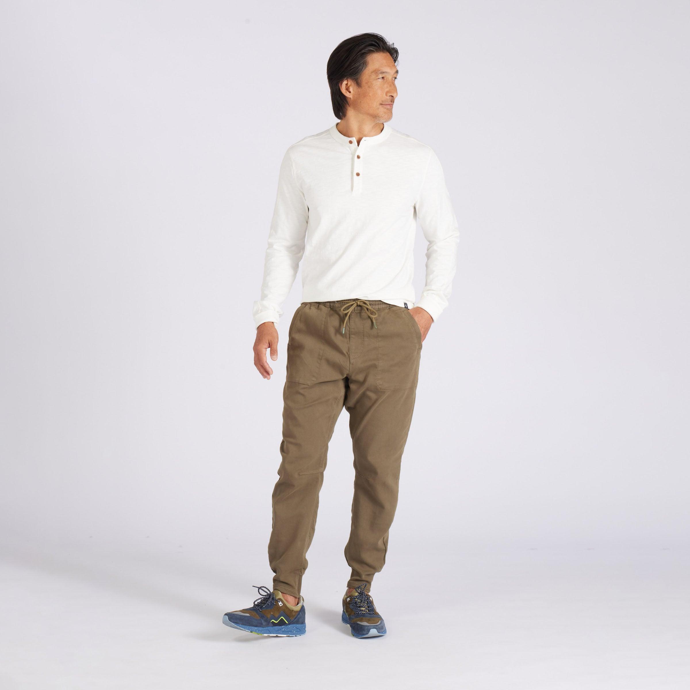 Hybrid Stretch Jogger - Military Olive Product Image