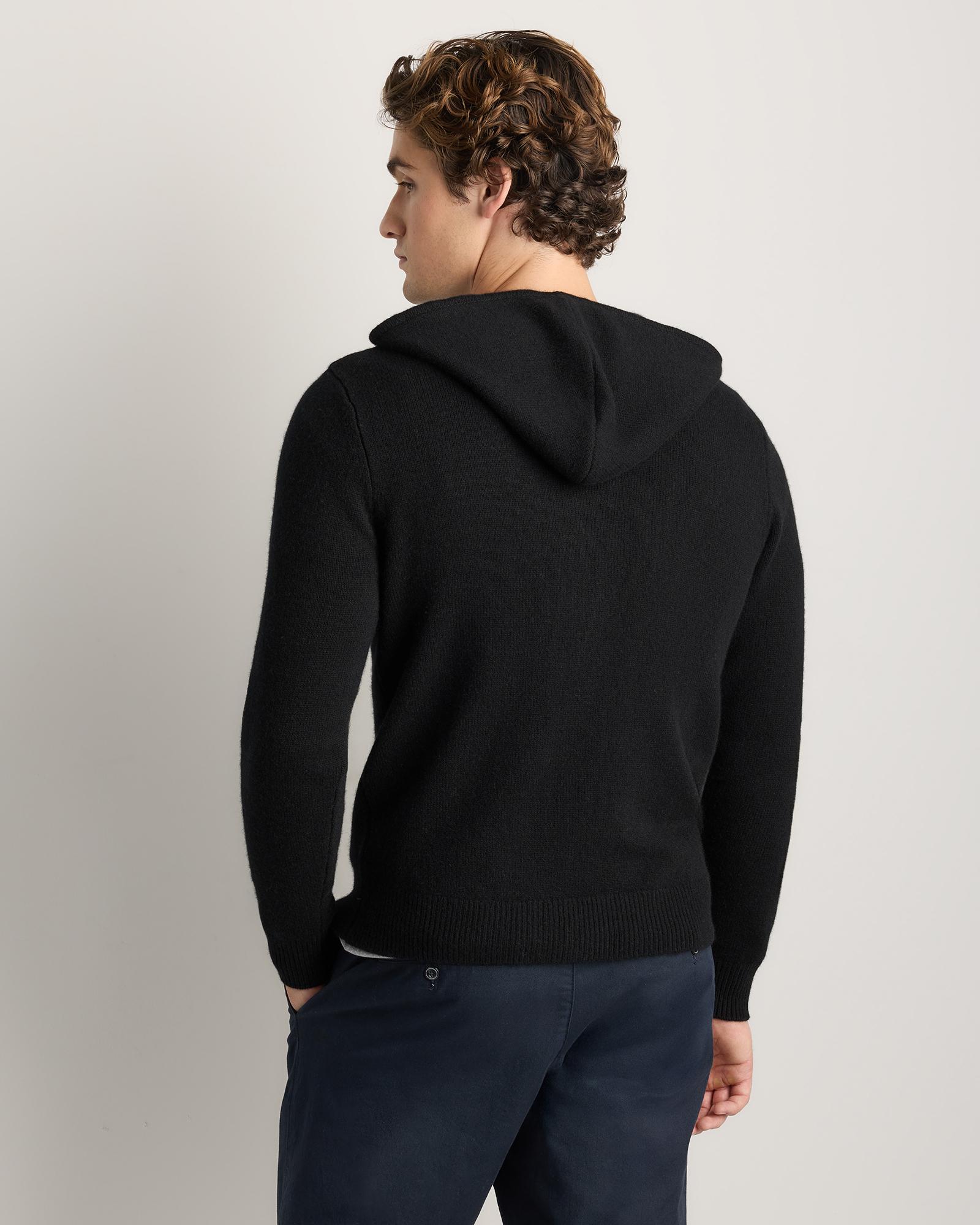 Quince | Men's Mongolian Cashmere Full-Zip Hoodie Product Image
