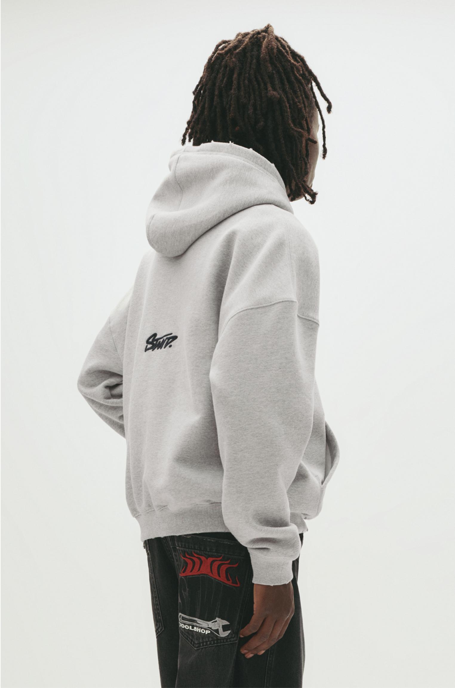 STWD embroidered logo hoodie Product Image