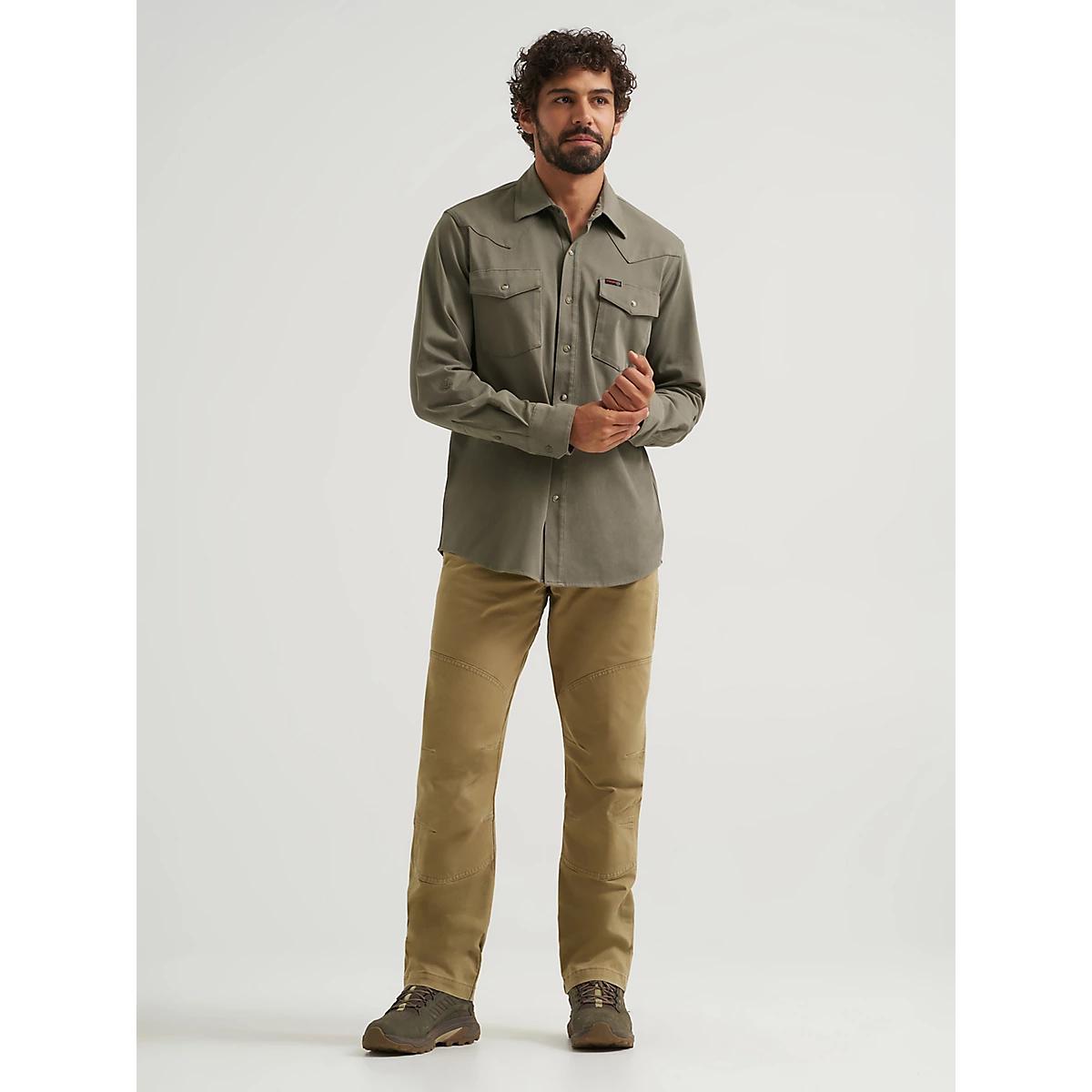 Wrangler ATG™ Men's Salida Shirt in Dusty Olive Product Image