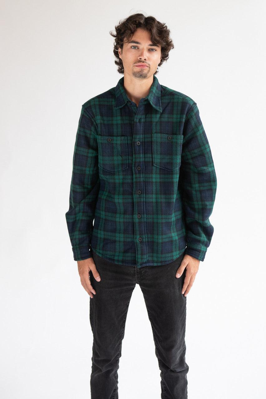 Flannel Sherpa Jacket Product Image