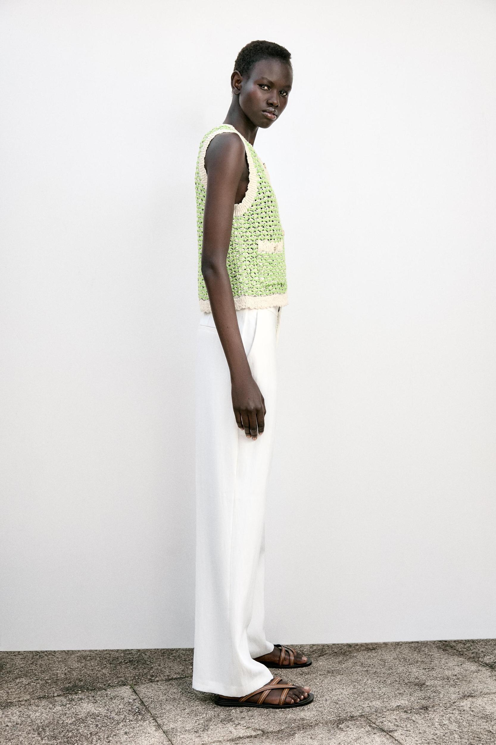 TEXTURED KNIT TOP Product Image