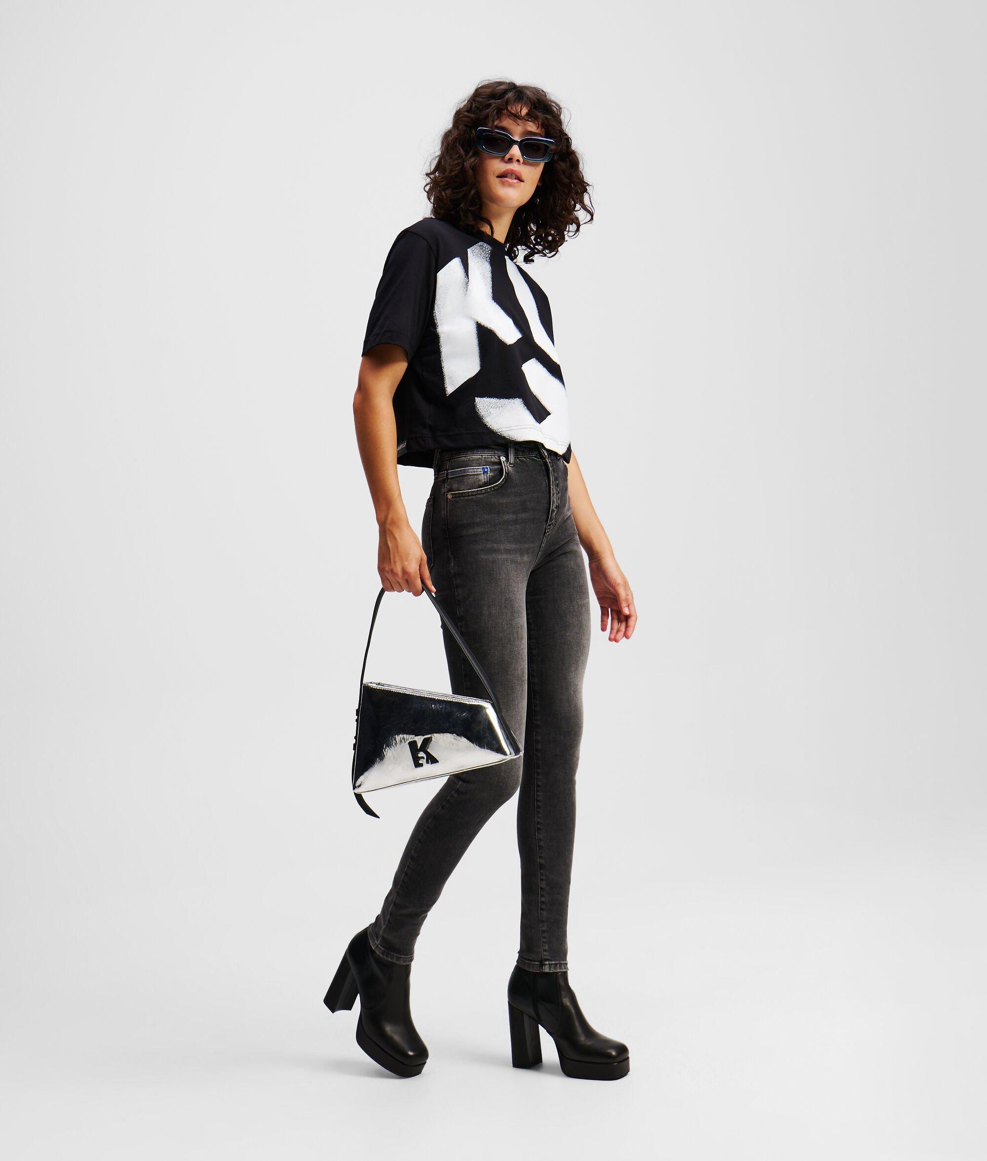 HIGH-RISE SKINNY JEANS Product Image