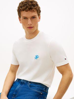 Embroidered Script Monogram T-Shirt Product Image