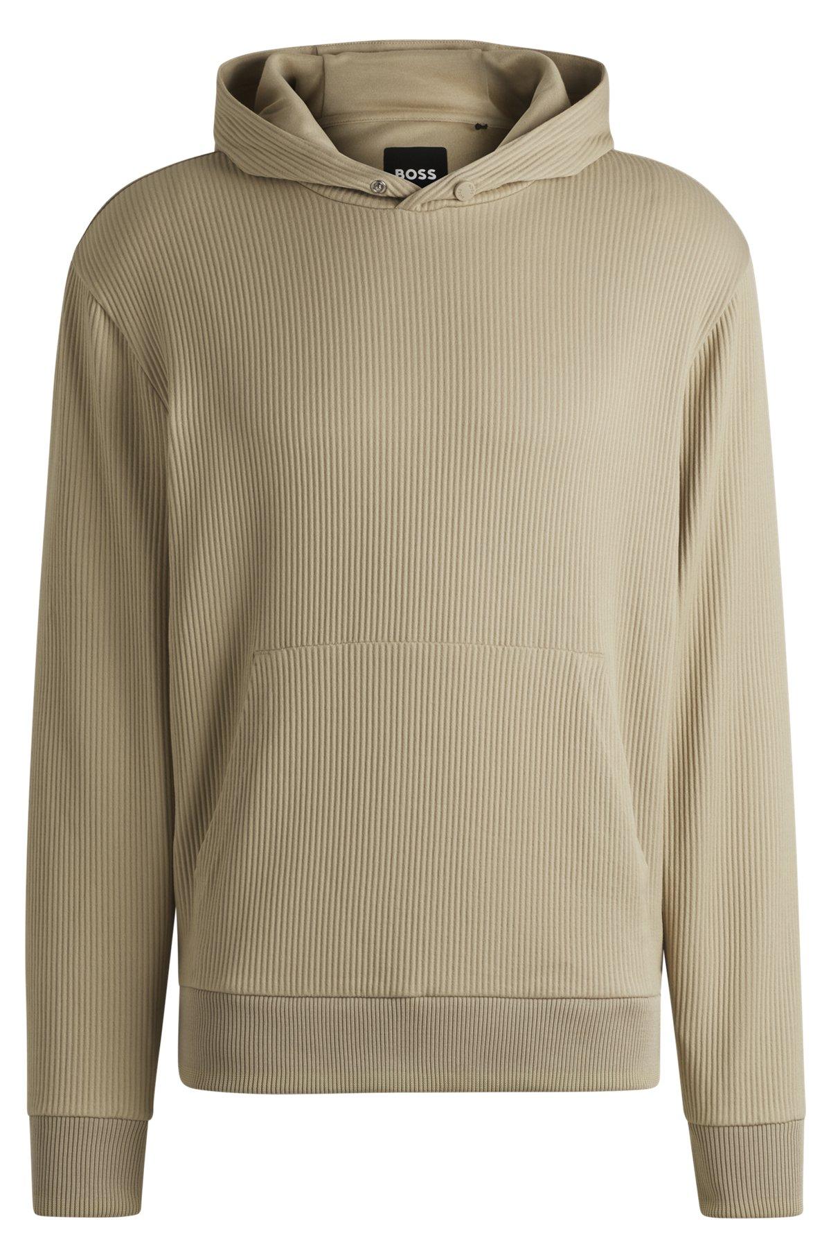  hoodie with striped structure Product Image