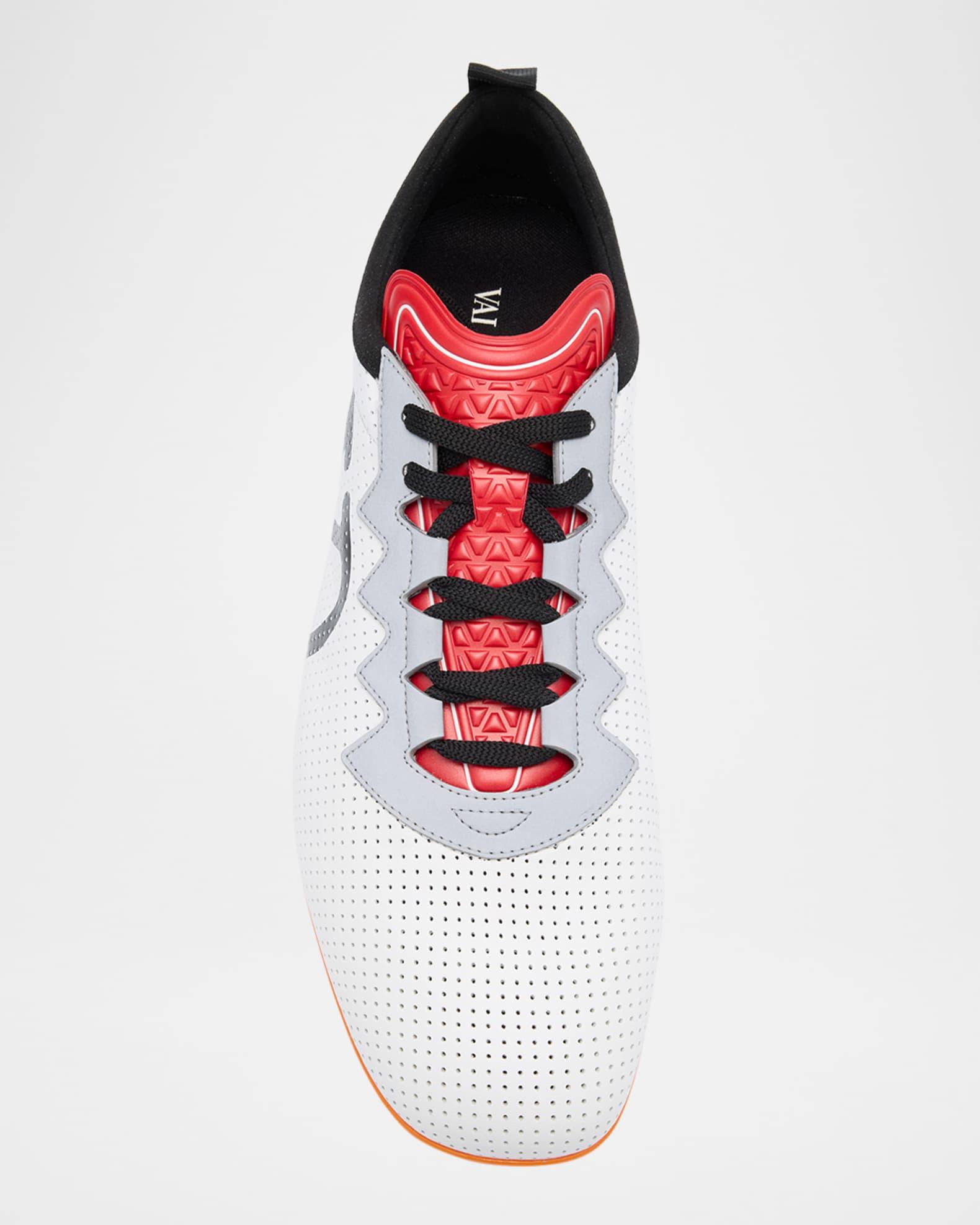 Men's Chromathon Perforated Leather Runner Sneakers Product Image