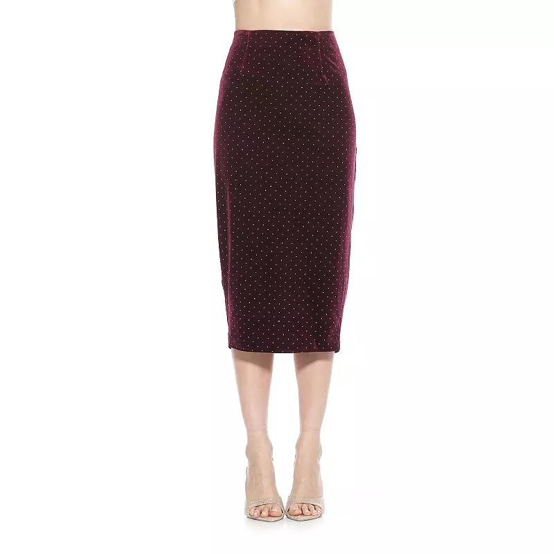 Women's Alexia Admor Jayden Fitted Midi Skirt,  Product Image