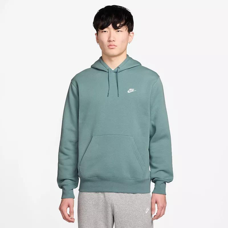 Big & Tall Nike Club Pull-Over Fleece Hoodie, Men's,  Product Image