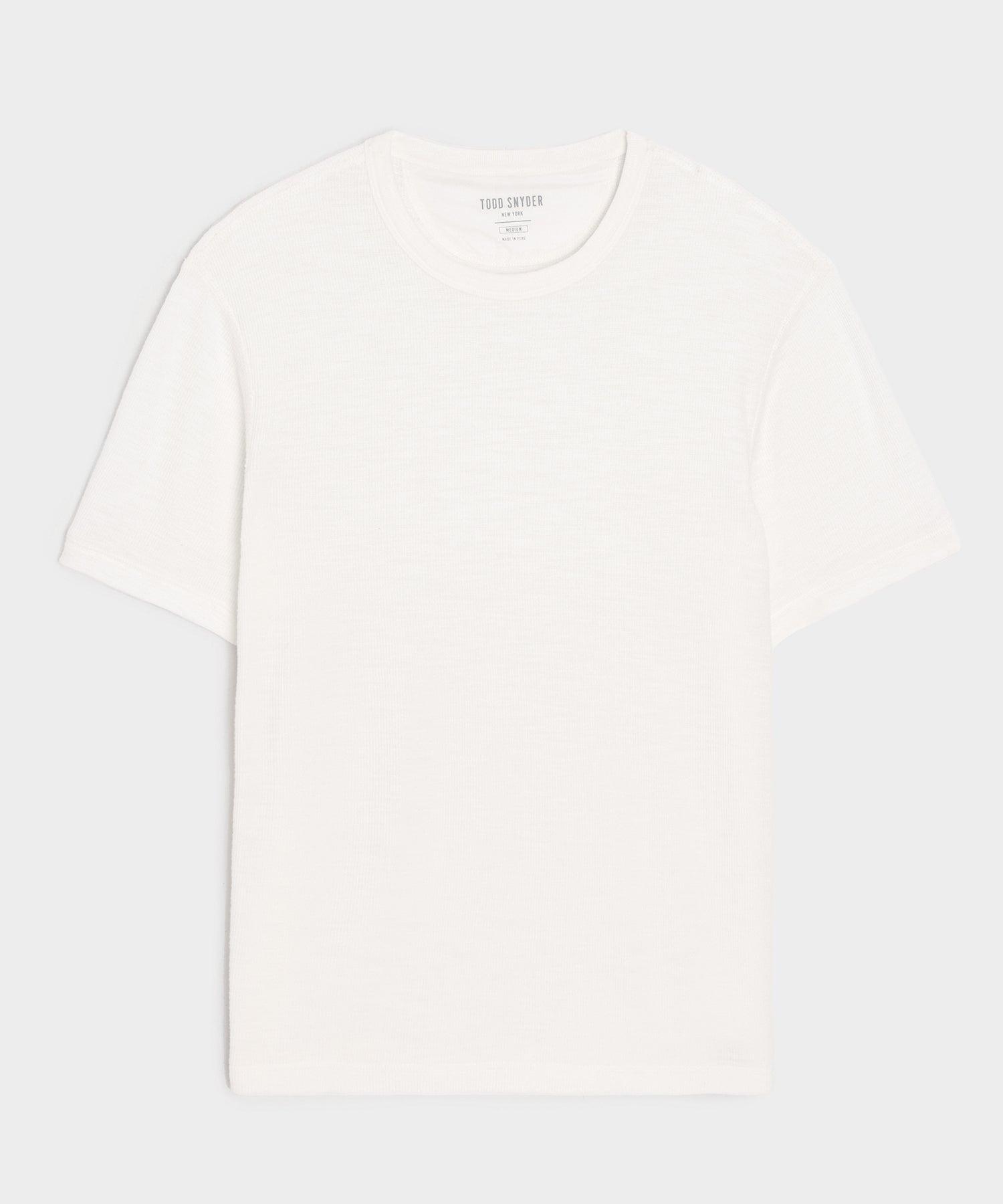 Lightweight Mini Waffle Tee Product Image