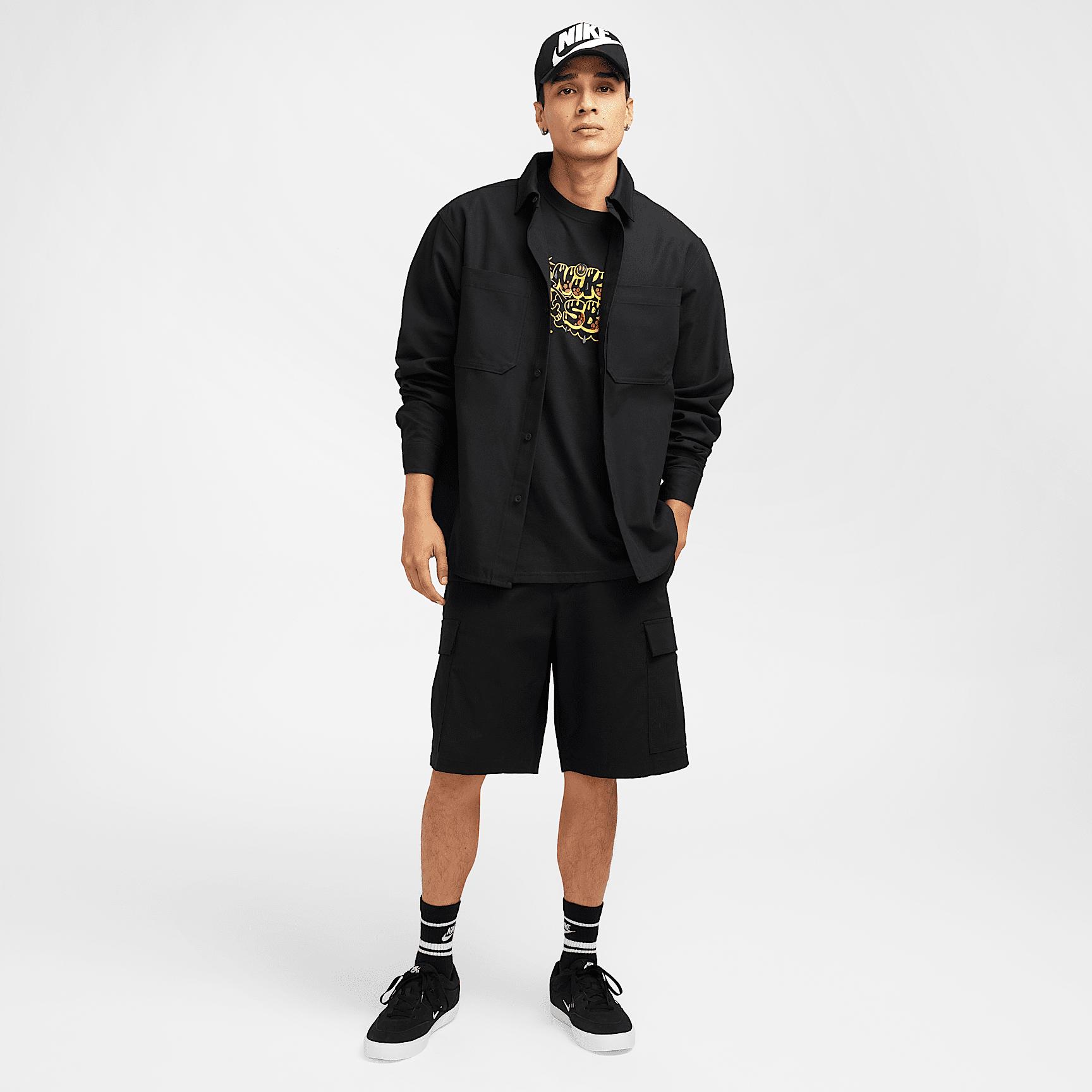 Nike SB Long-Sleeve Woven Skate Top Product Image