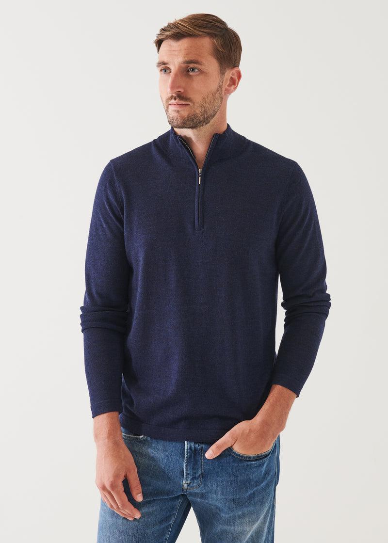 Patrick Assaraf 1/4 Zip Sweater Product Image