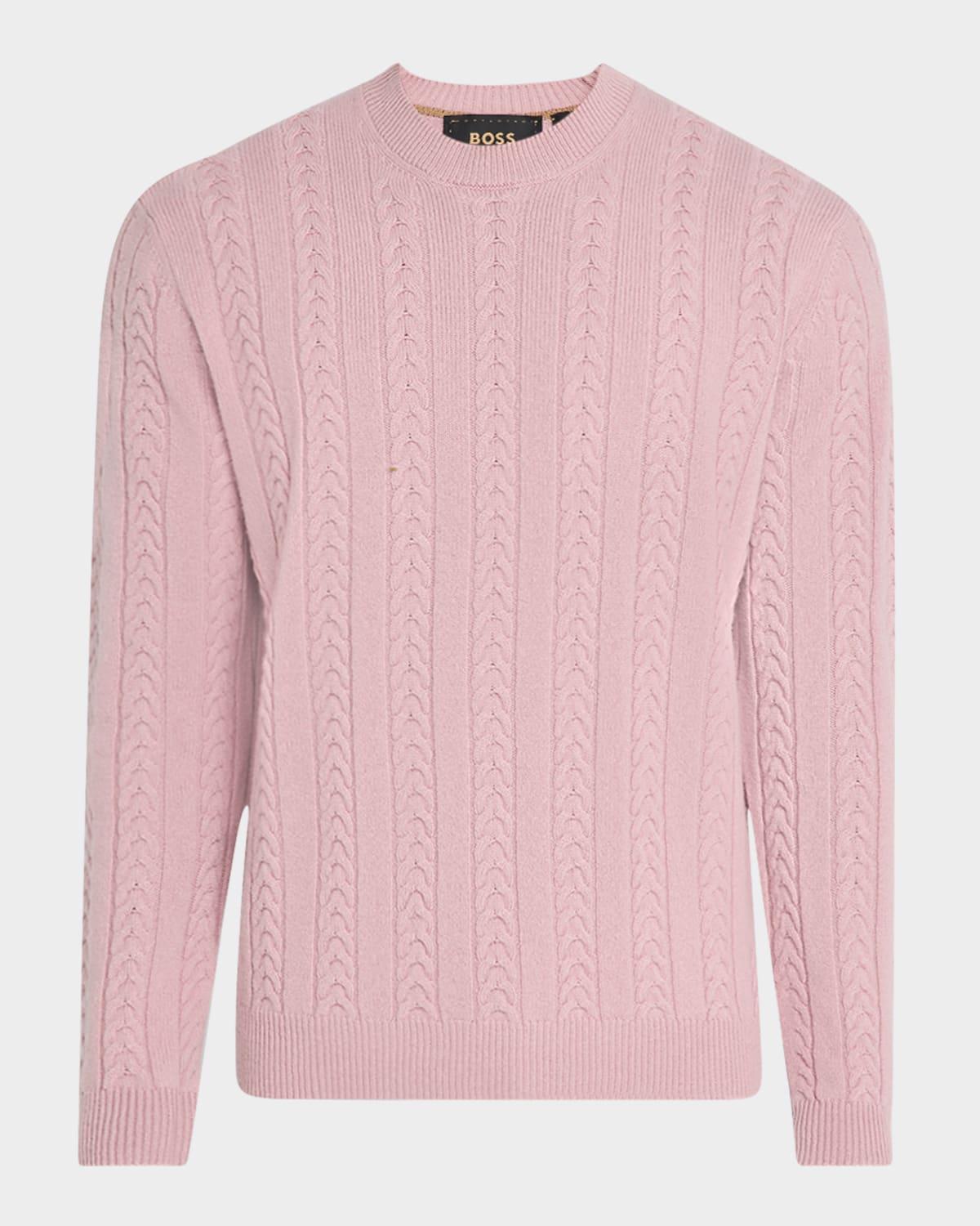 Men's Ermisto Wool and Cashmere Crewneck Sweater Product Image