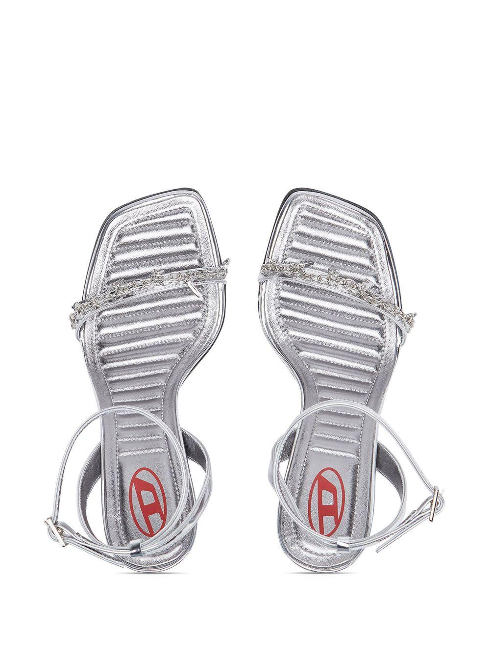 D-Vina 90mm leather sandals Product Image
