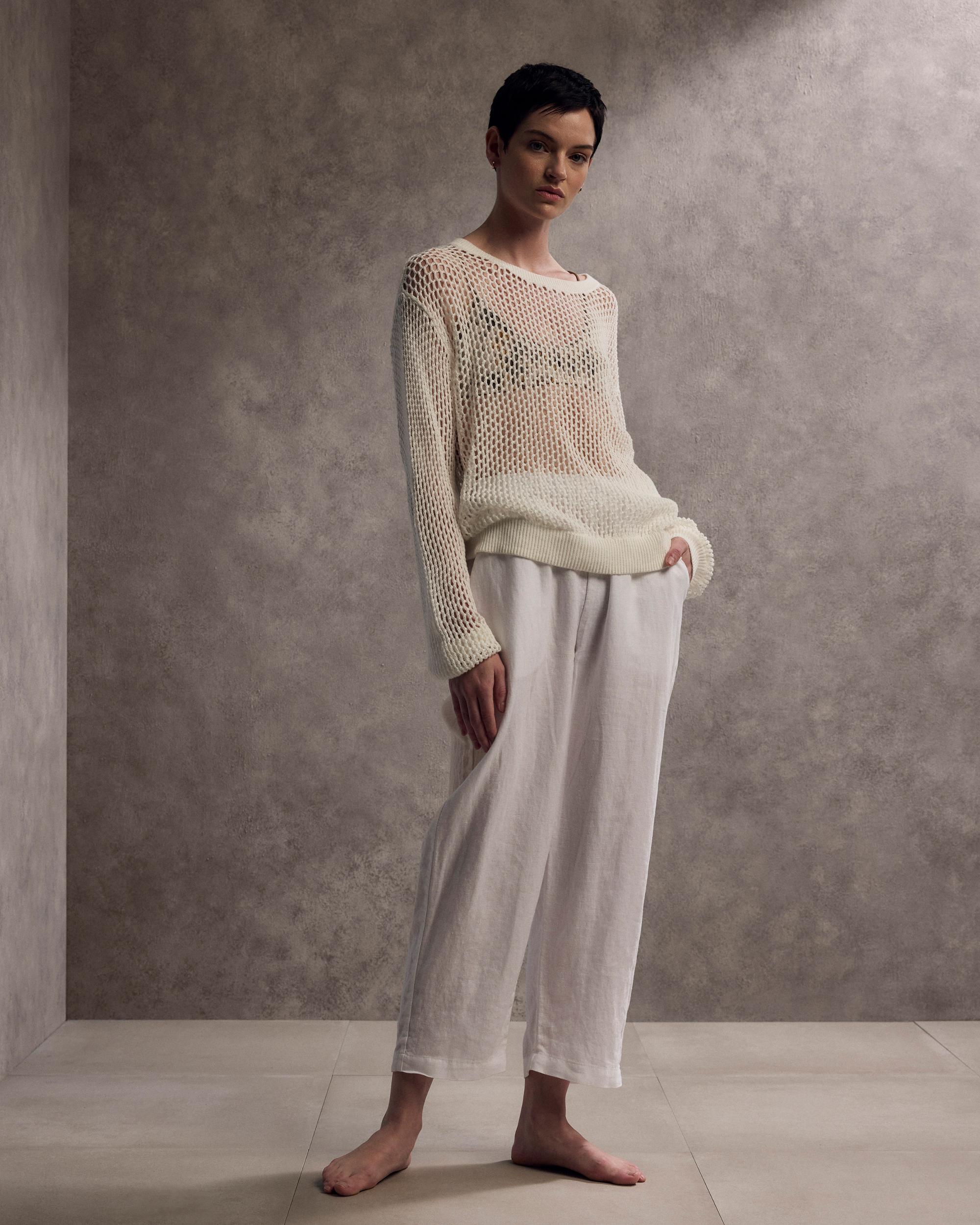 Quince | Women's 100% European Linen Pants Product Image