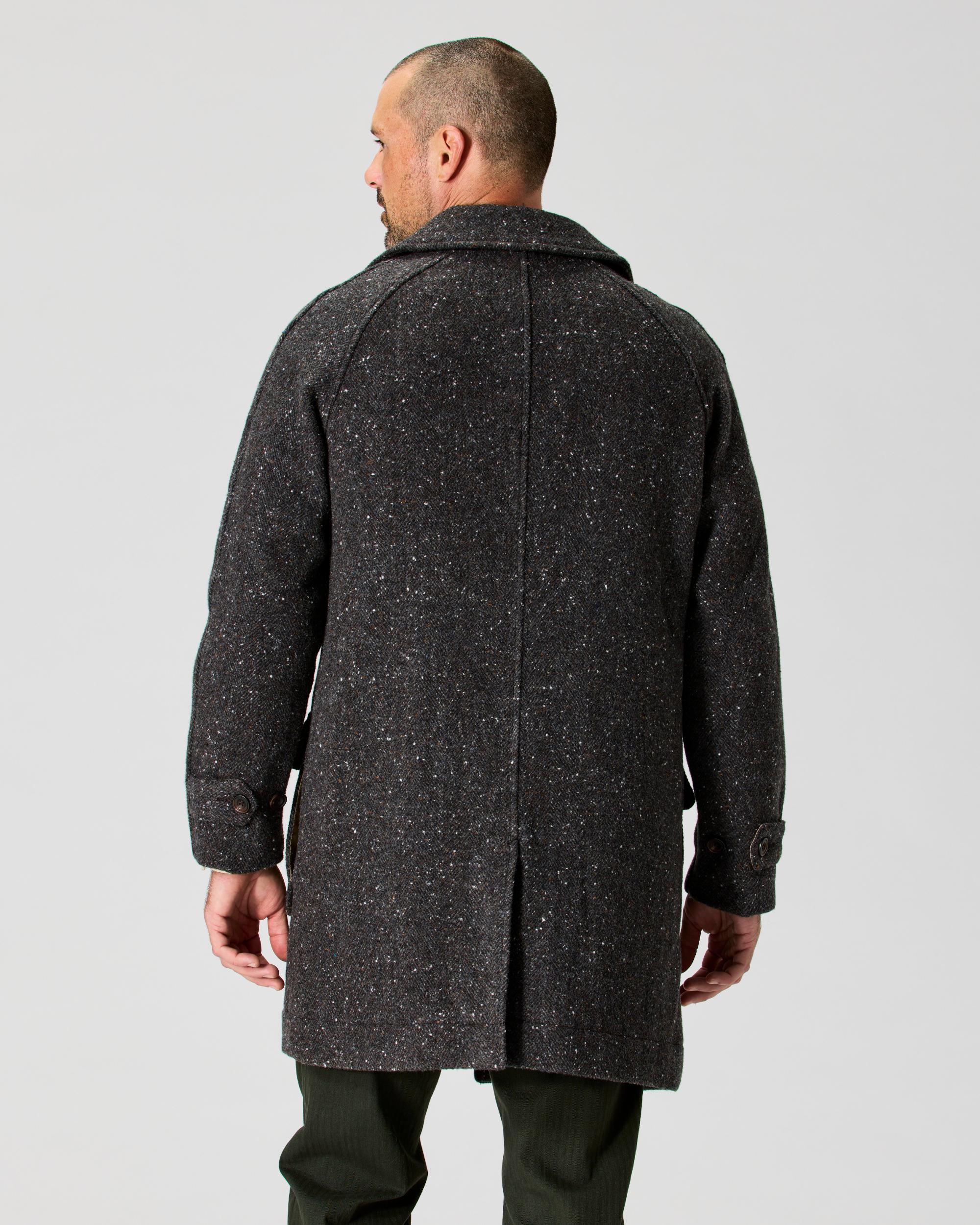 Wool Herringbone Overcoat Product Image