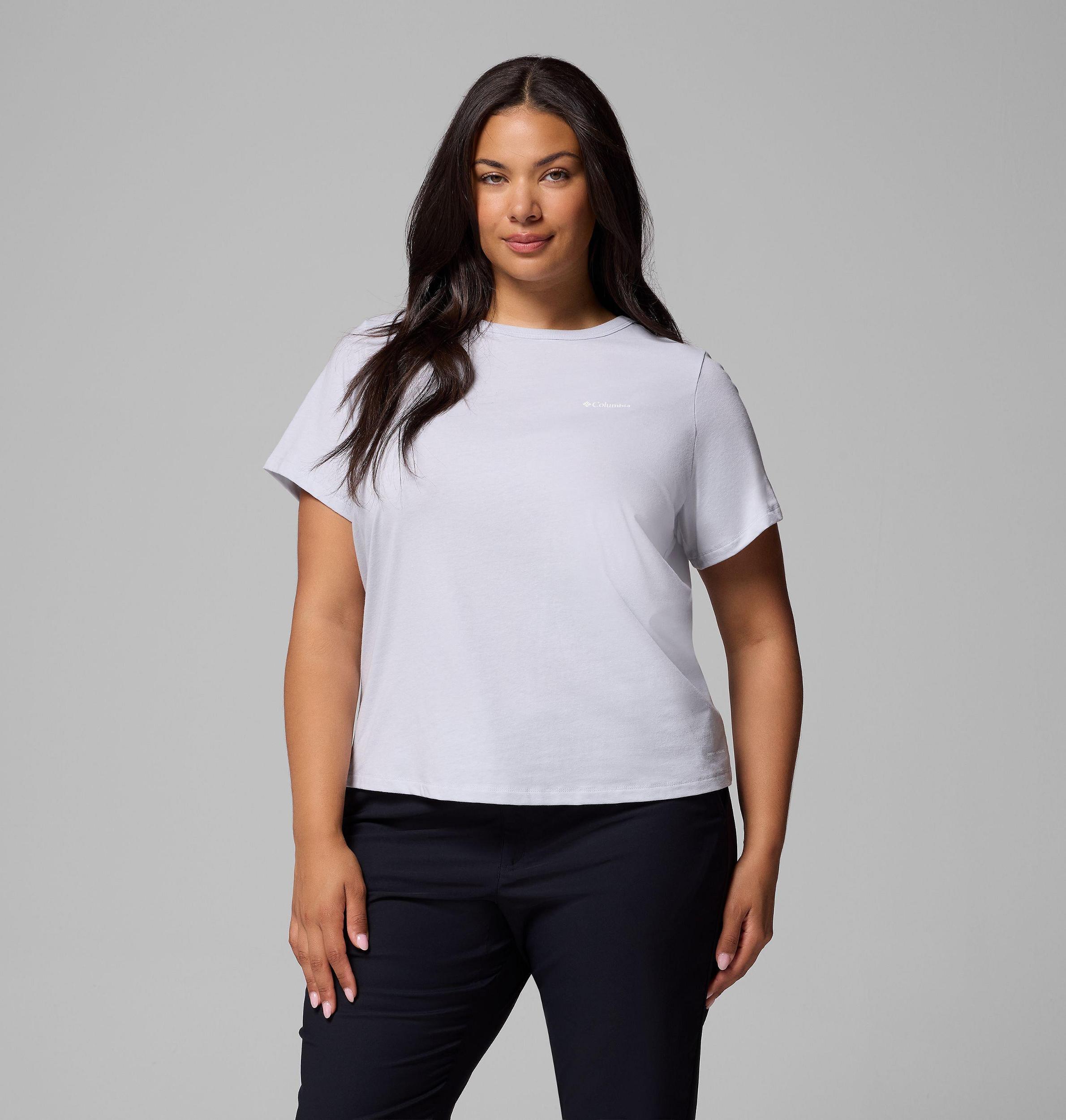 Columbia Womens Sun Trek Short Sleeve Shirt II - Plus Size- Product Image