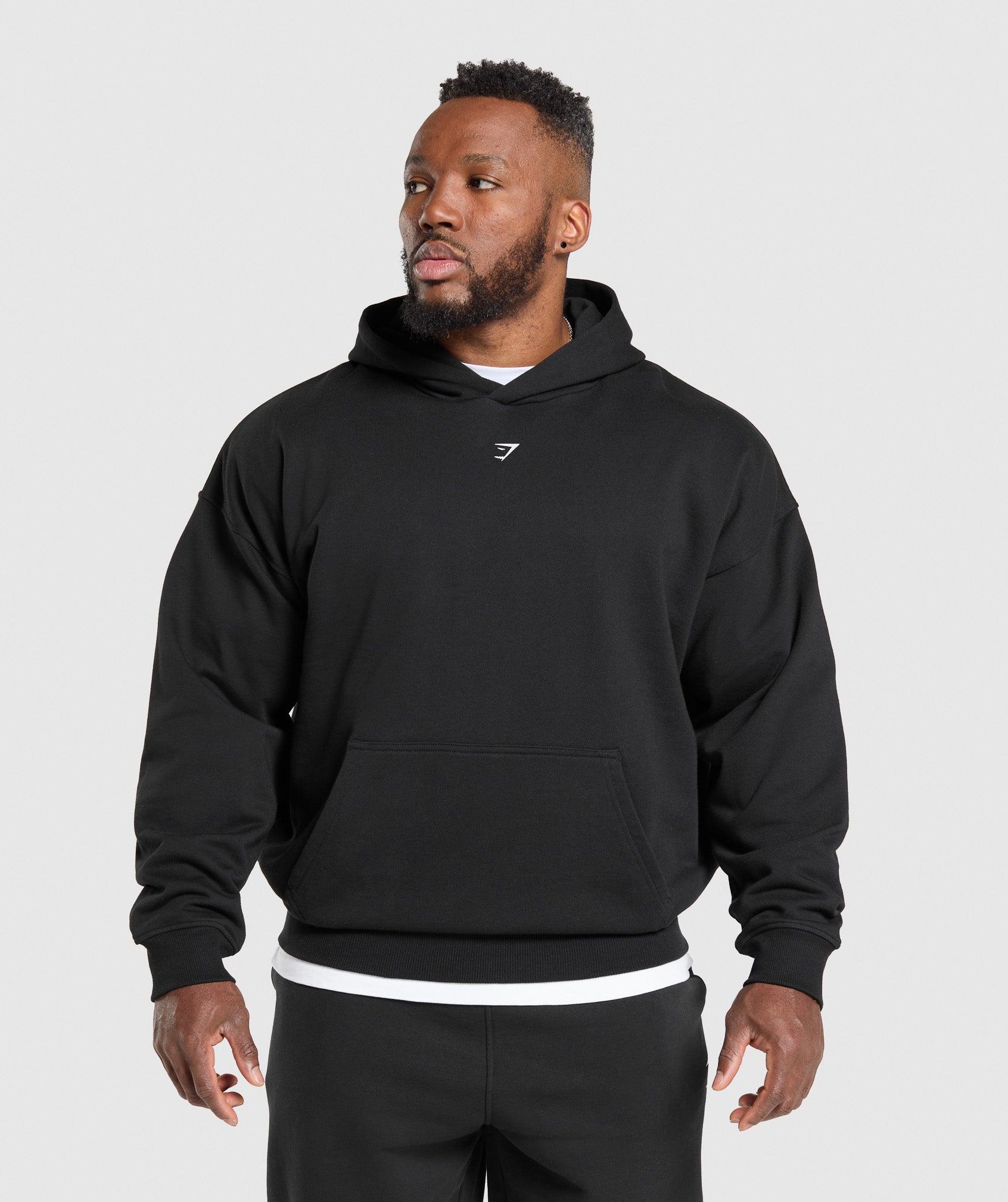 Gymshark Break Your Barriers Hoodie - Black Male Product Image
