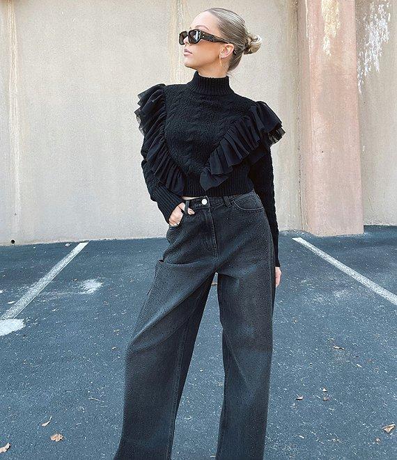 GB Bedazzled Denim Jeans Product Image