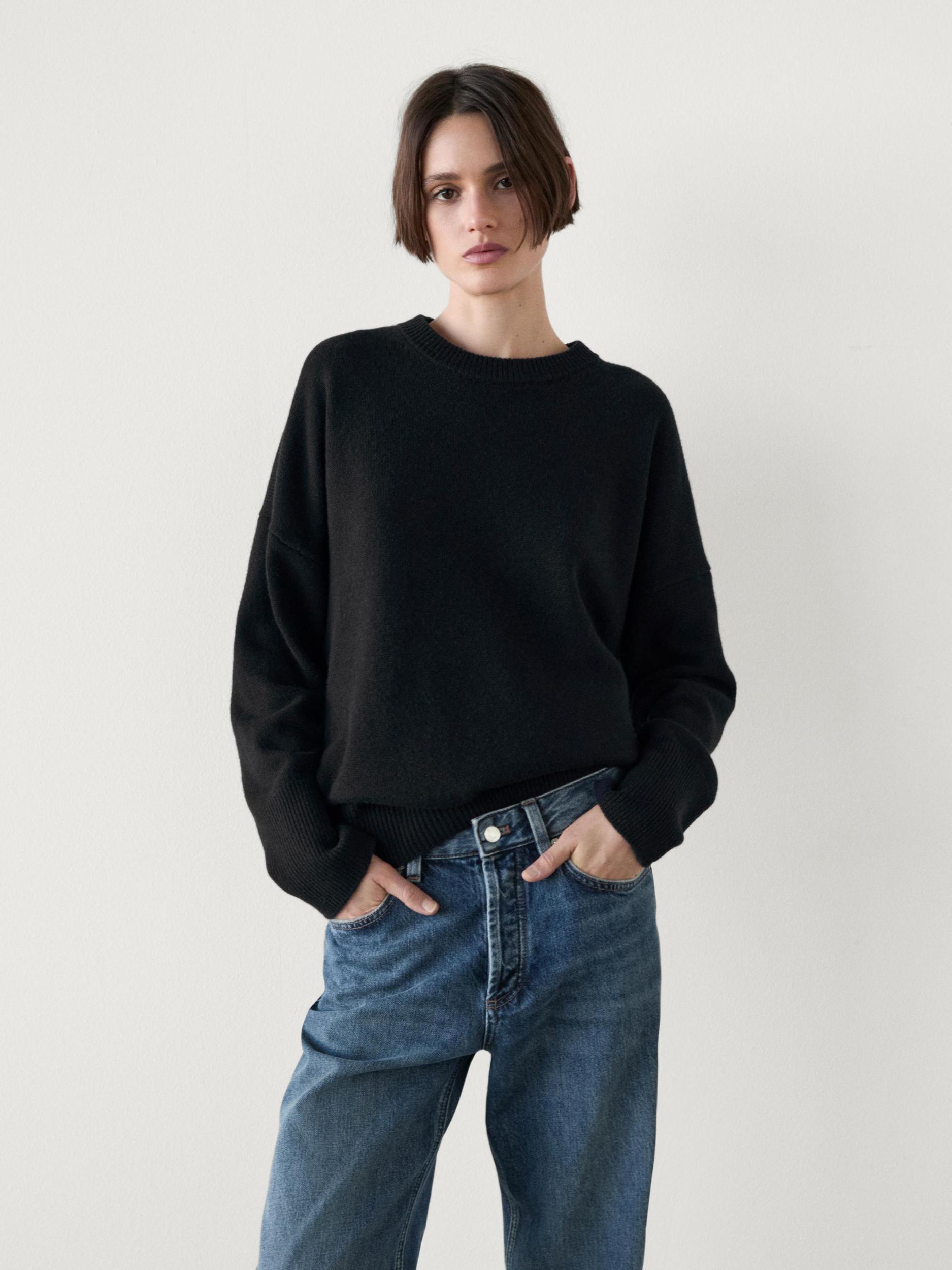 Mid-rise wide-leg full length jeans Product Image