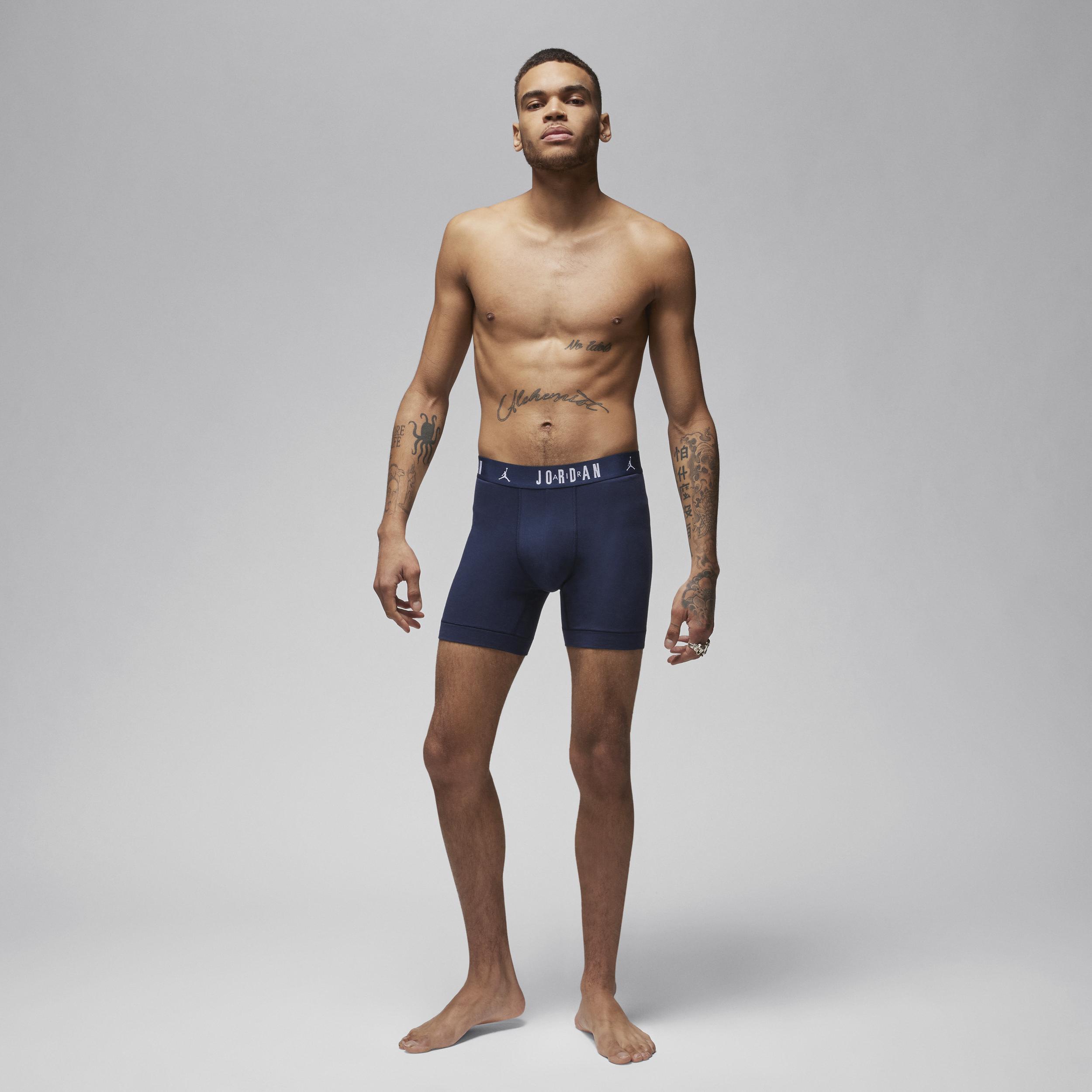 Mens Jordan Flight Cotton Core Boxer Briefs (3-Pack) | JM0622-B9F Product Image