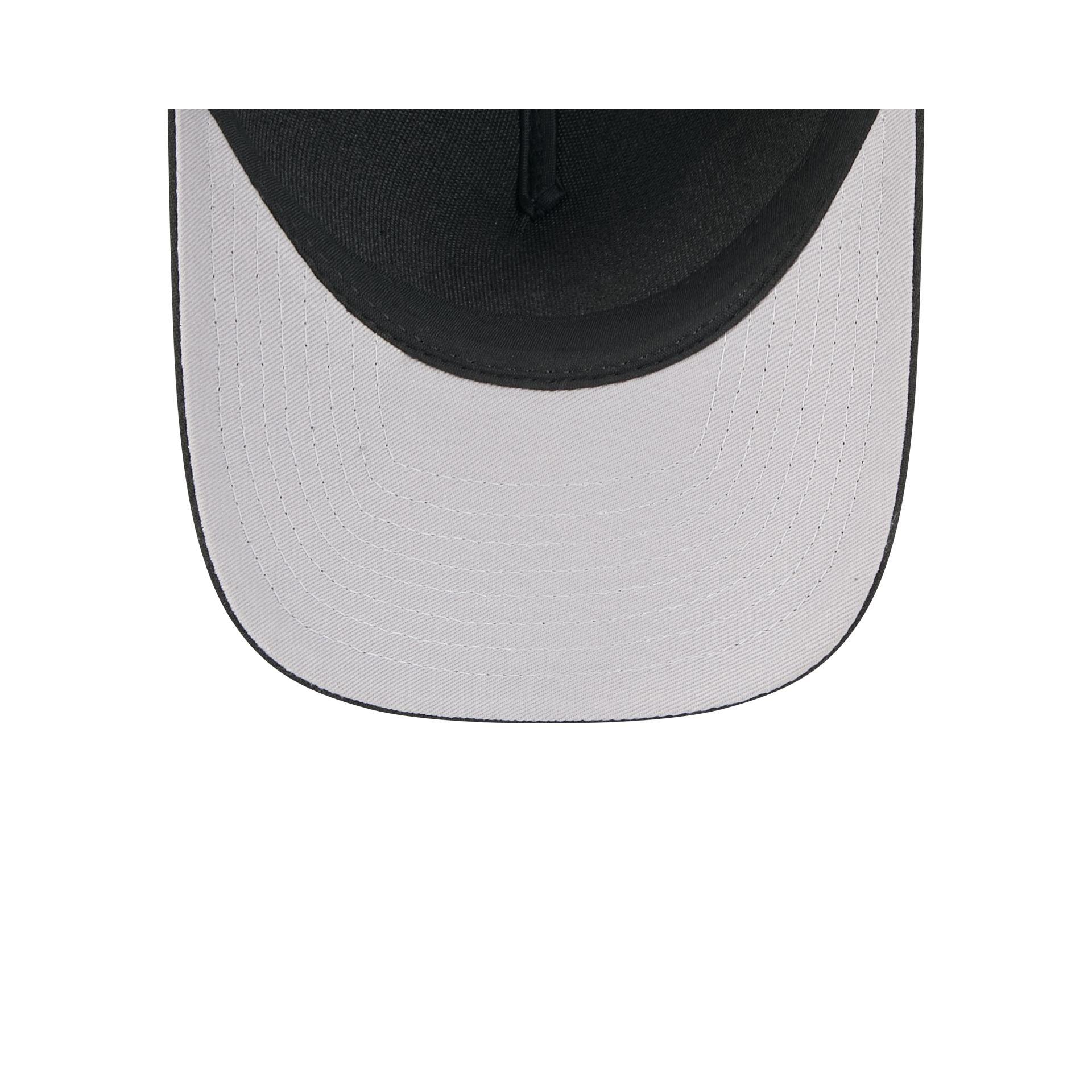 Tennessee Titans Black & White 9FORTY M-Crown A-Frame Snapback Hat Male Product Image