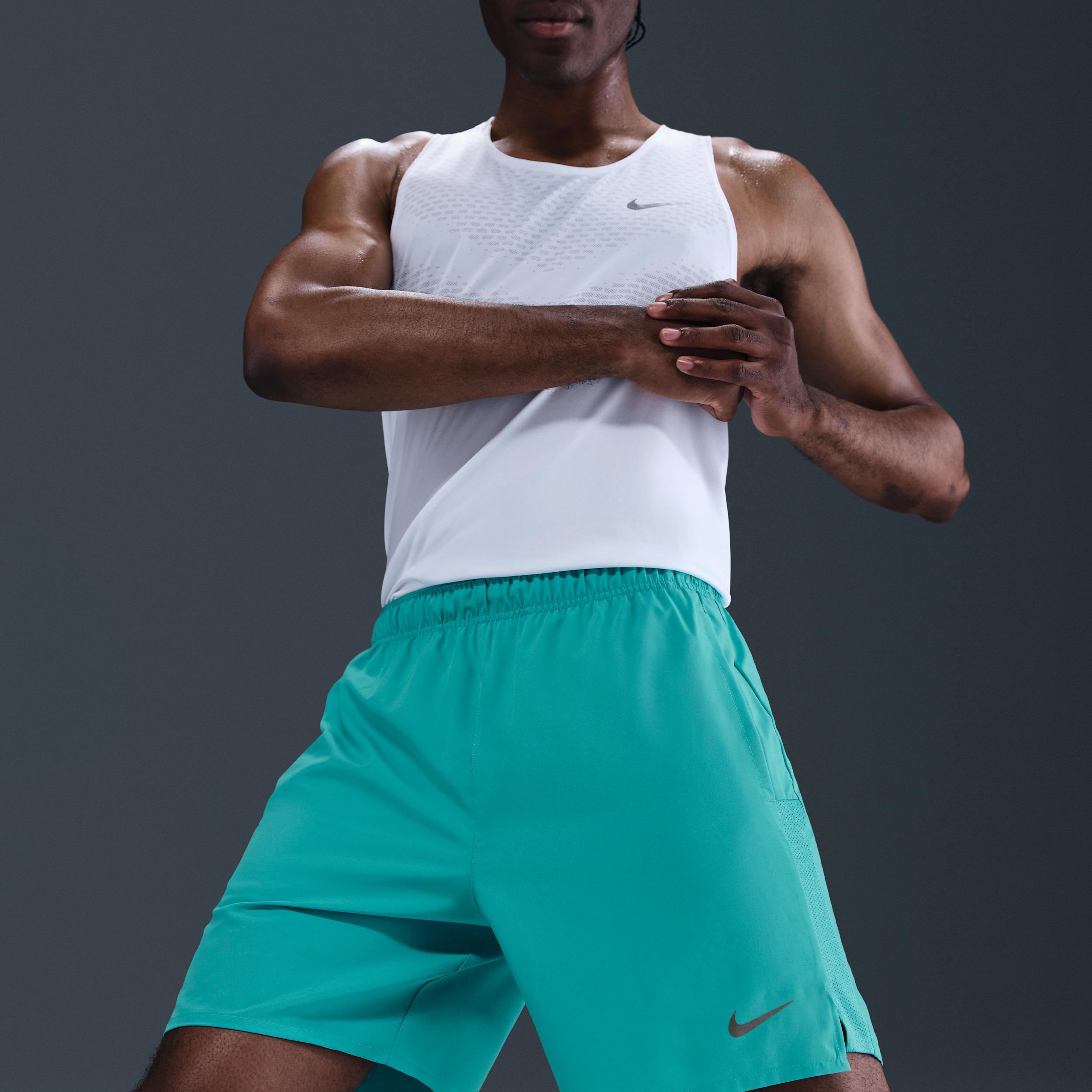 Nike Mens Challenger Dri-FIT 7 2-in-1 Running Shorts | DV9357-345 Product Image