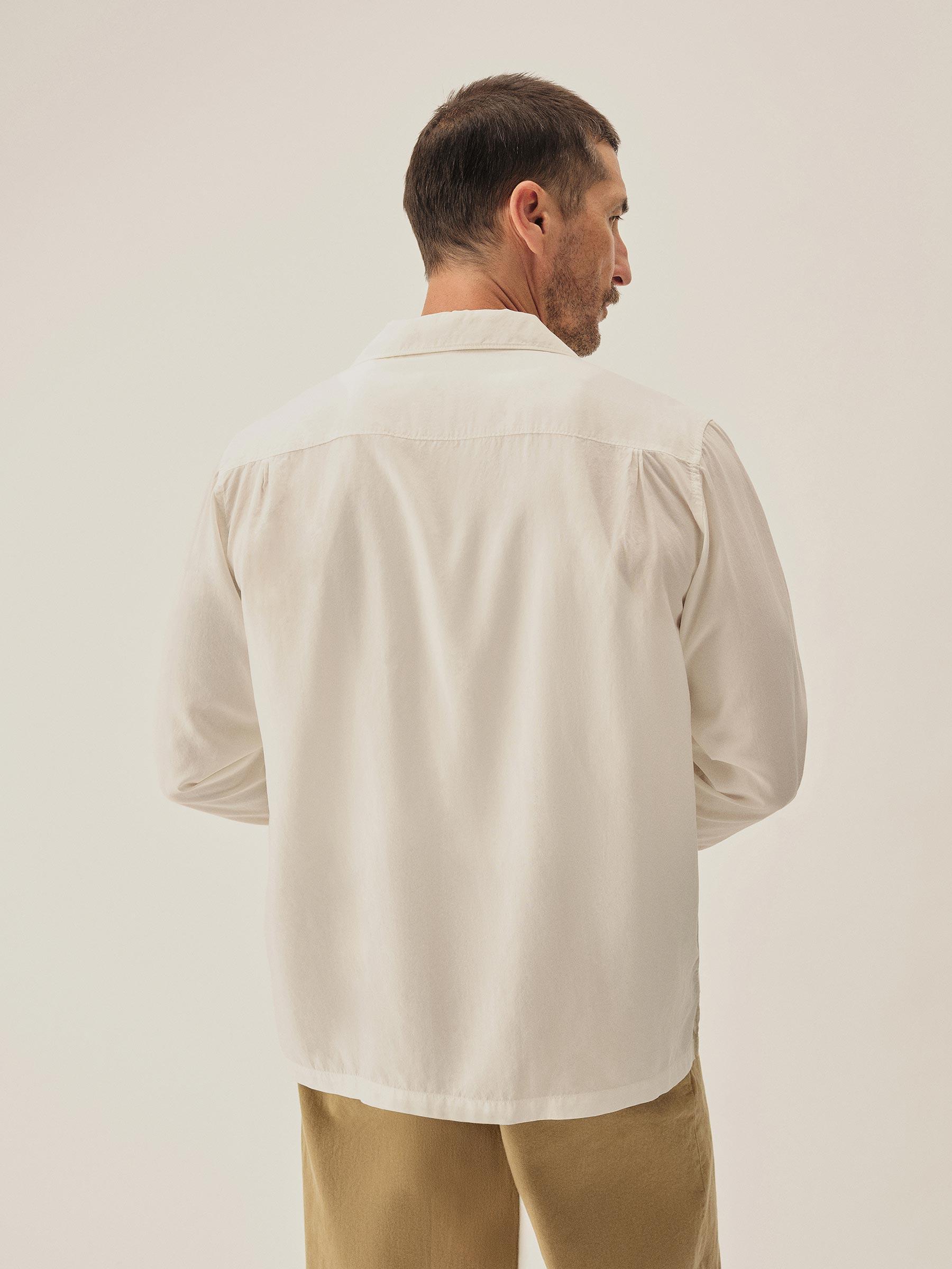White Casita Camp Shirt Product Image