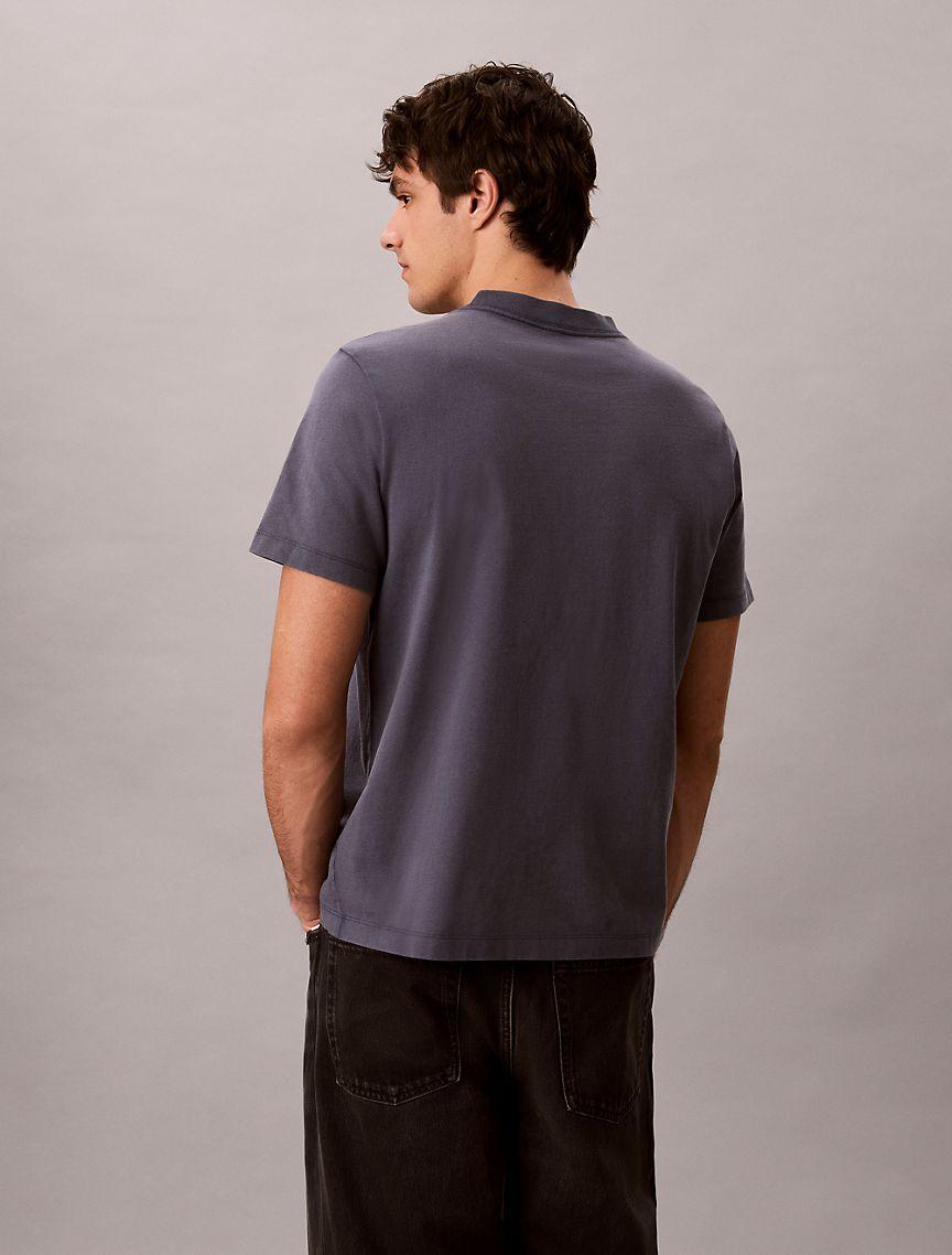 Acid Wash Monologo Tee Product Image