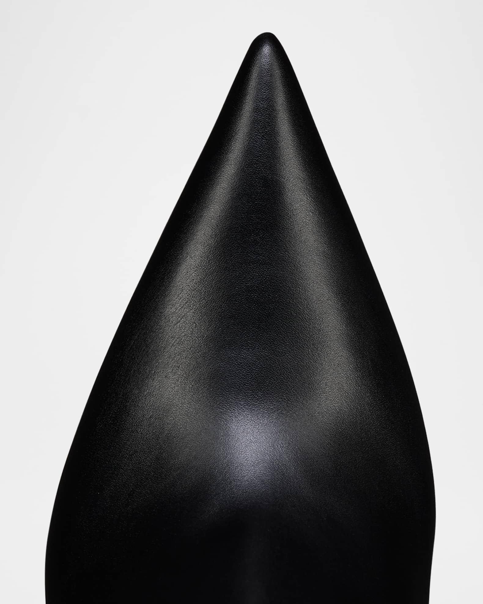 Miss Z Leather Red Sole Booties Product Image