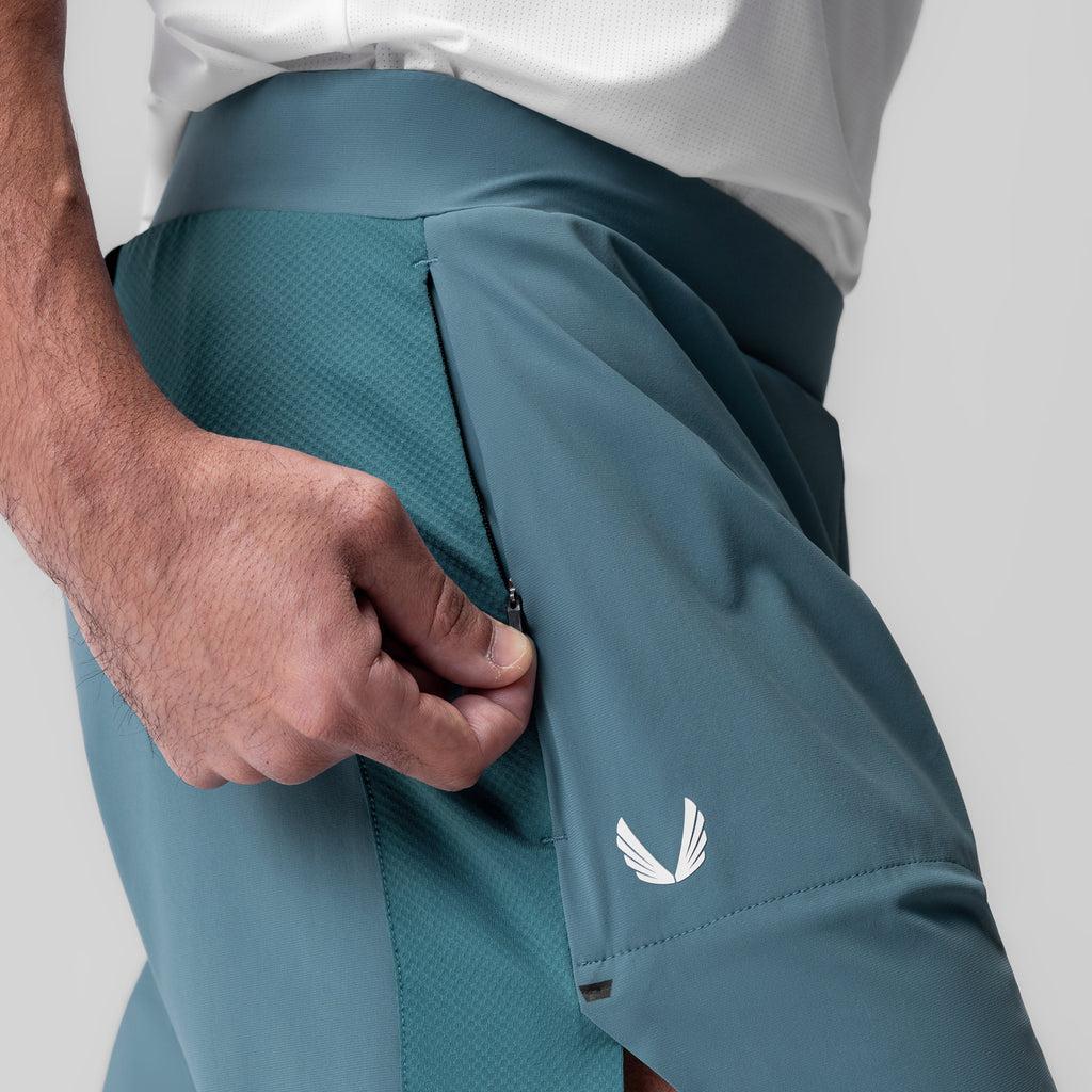 1064. Tetra-Lite® 6" Bonded Training Short - Storm Product Image