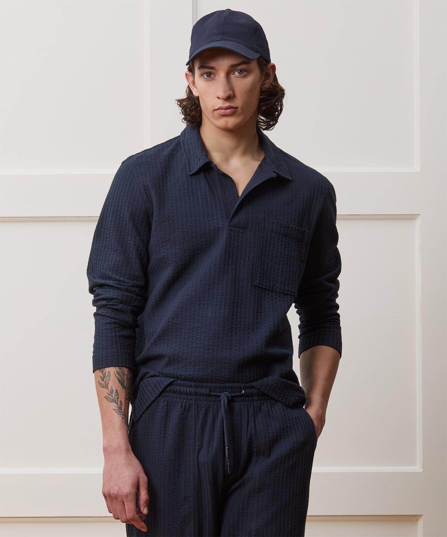 Seersucker Montauk Polo Product Image