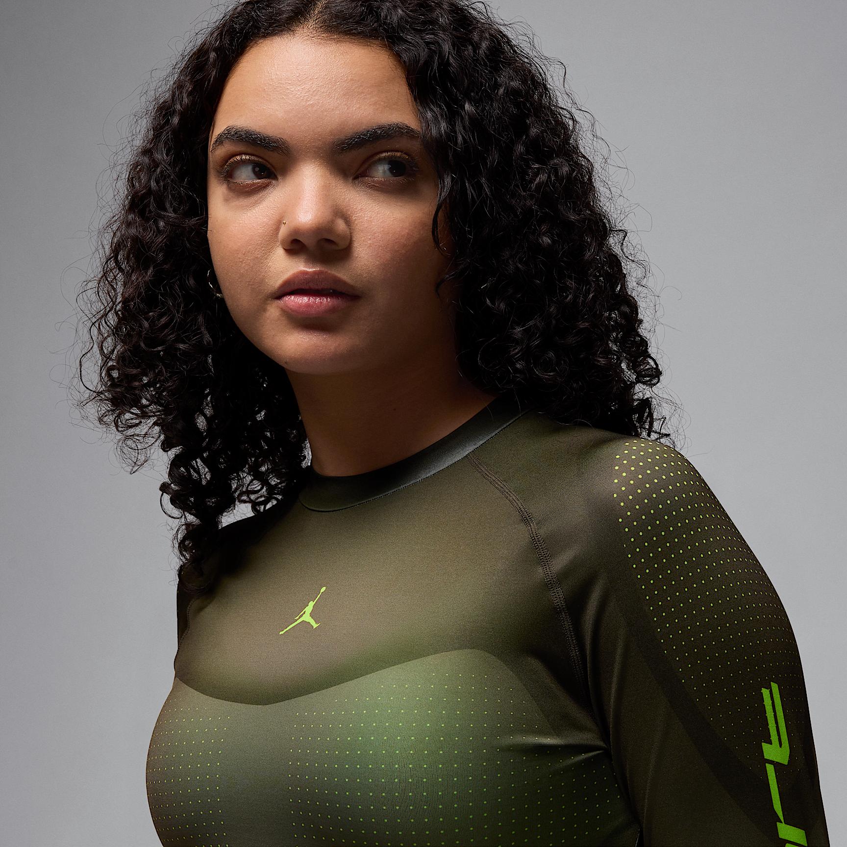 Women's Jordan Sport Dri-FIT Long-Sleeve Top Product Image