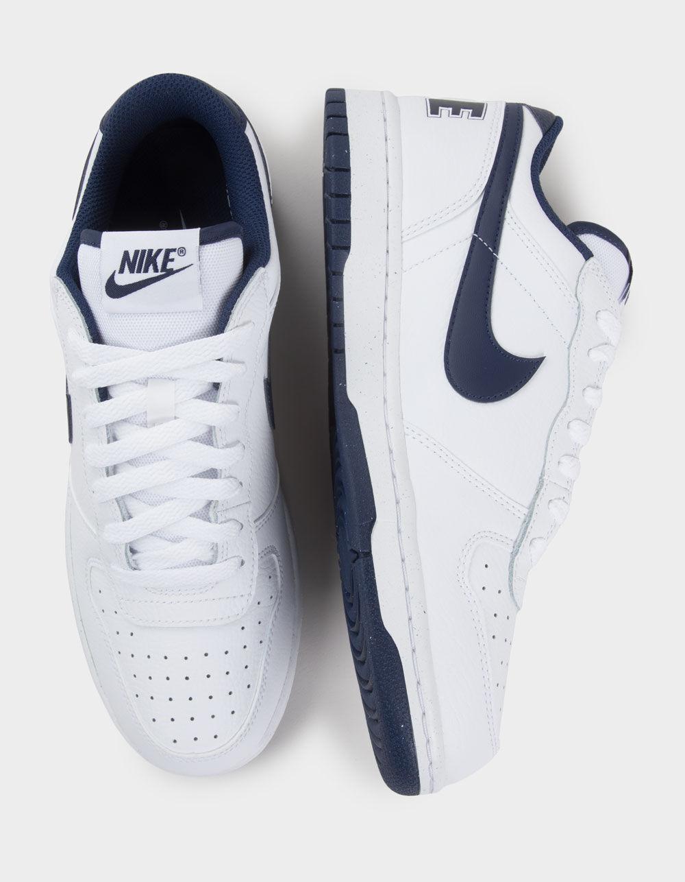 NIKE Big Nike Low Mens Shoes - WHT/NVY Product Image