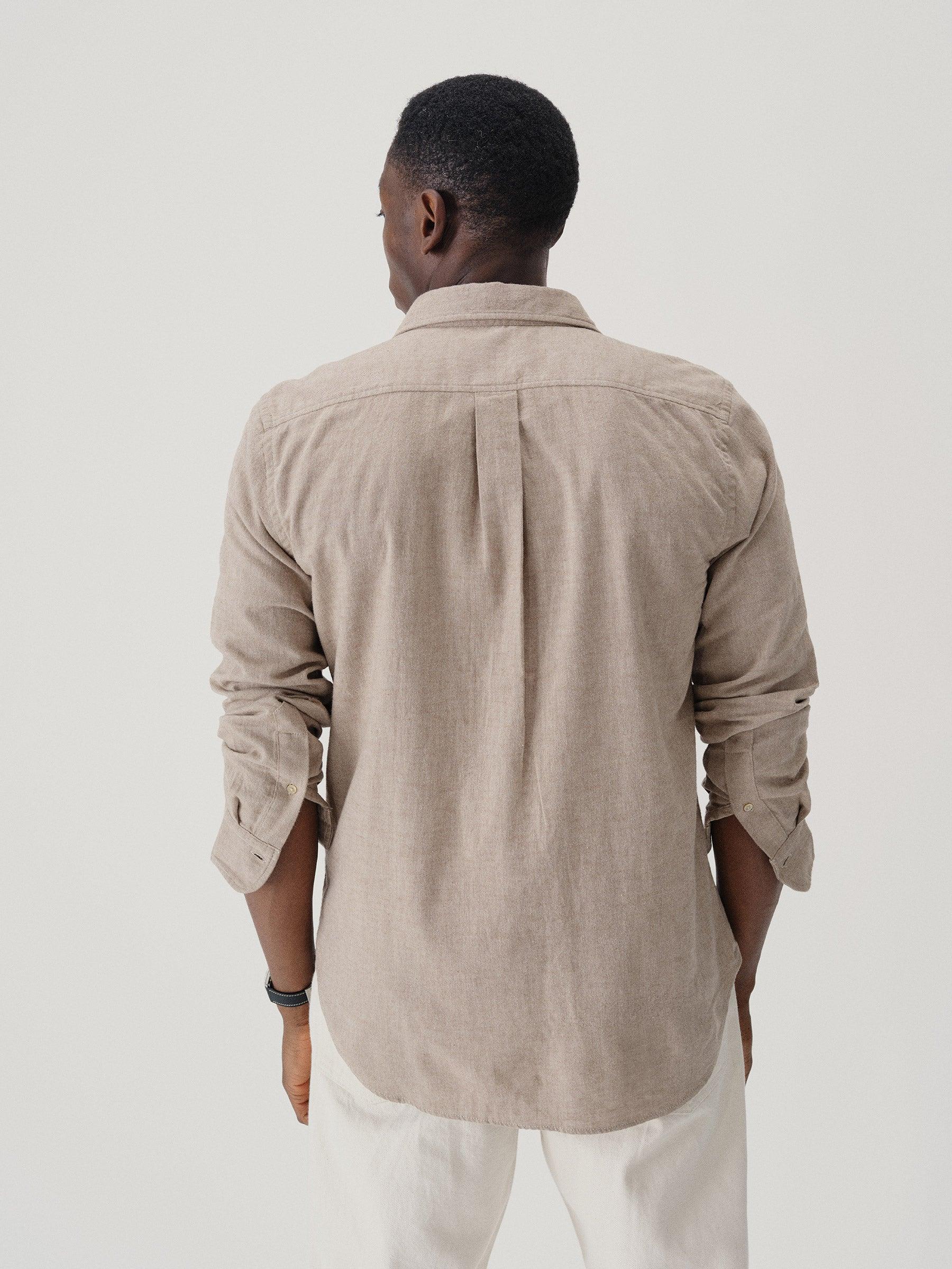 Heather Limestone Pacific Twill One Pocket Shirt Product Image