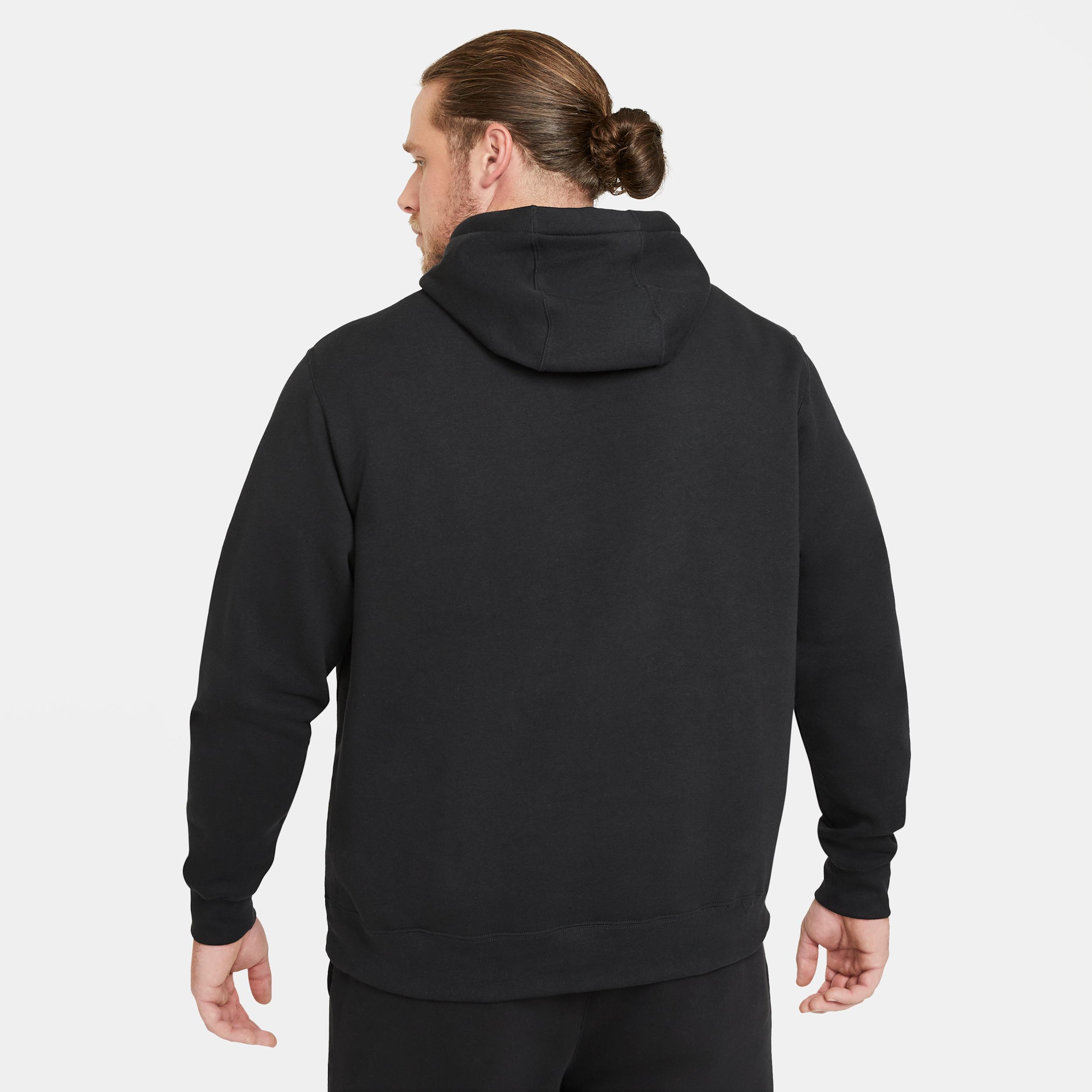 Mens Nike Sportswear Club Fleece Pullover Hoodie | BV2654-010 Product Image