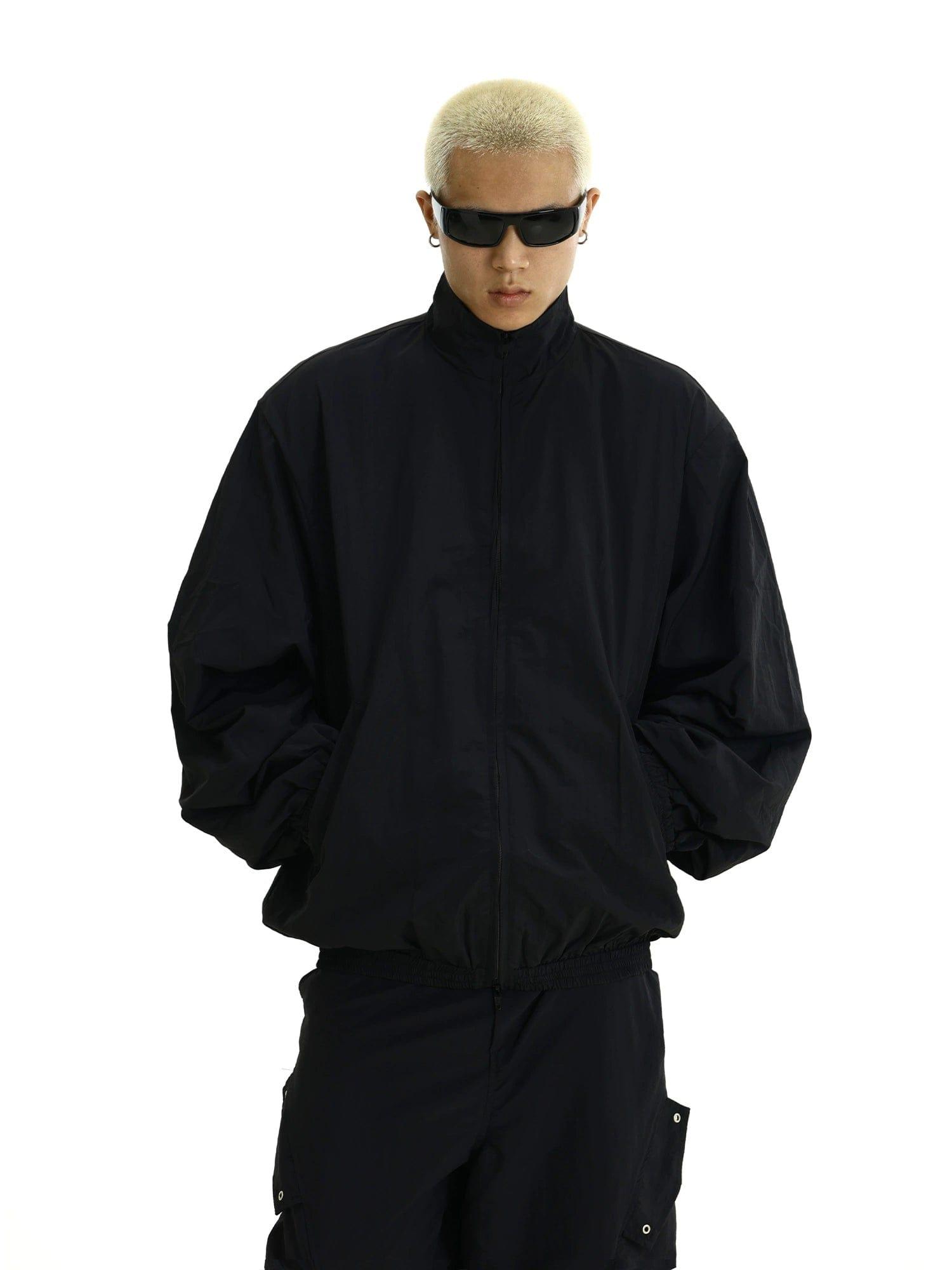 RT No. 11445 BLACK STAND COLLAR JK Product Image